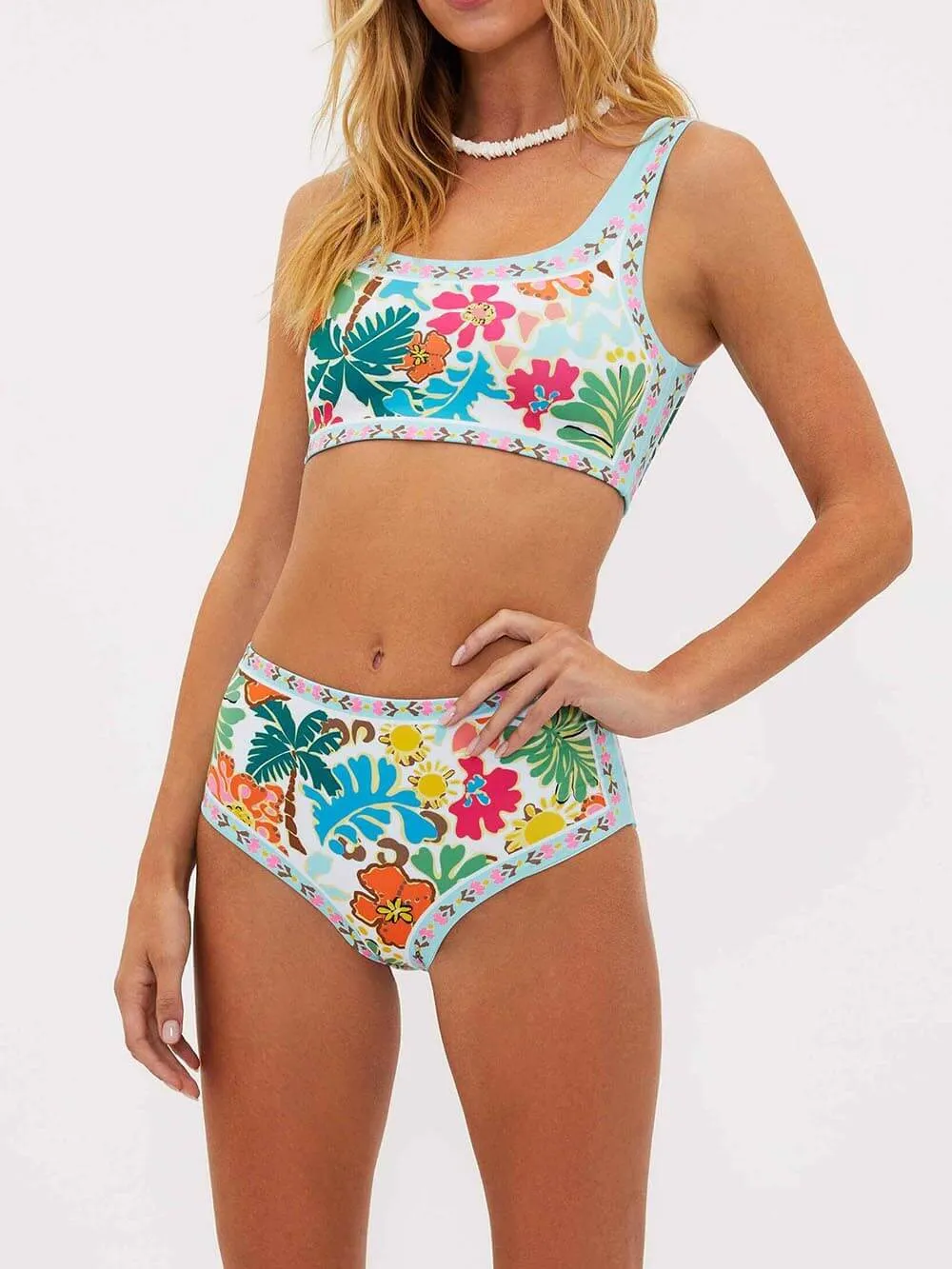 Coralia® | Supportive Floral Stretch Bikini