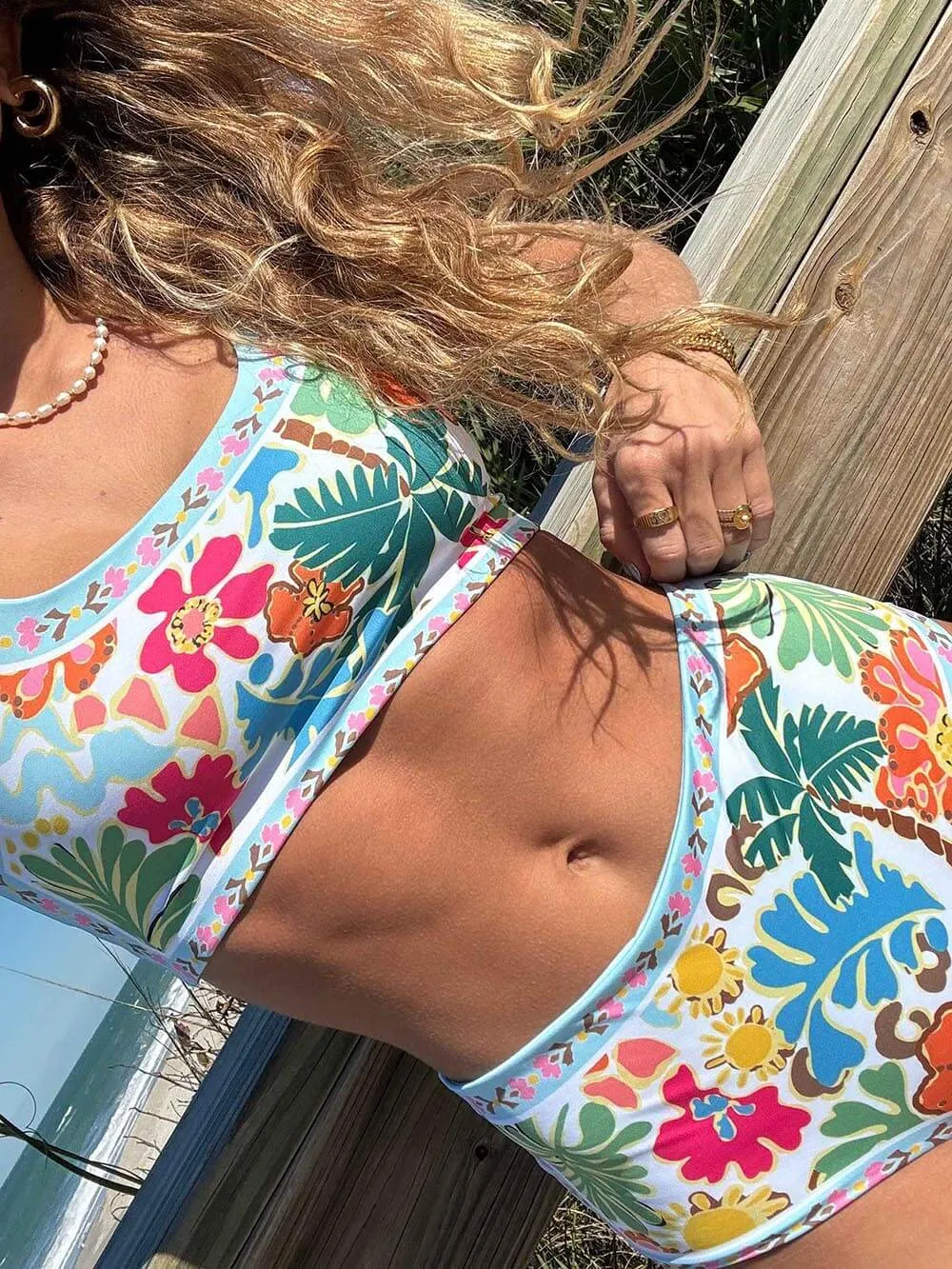 Coralia® | Supportive Floral Stretch Bikini