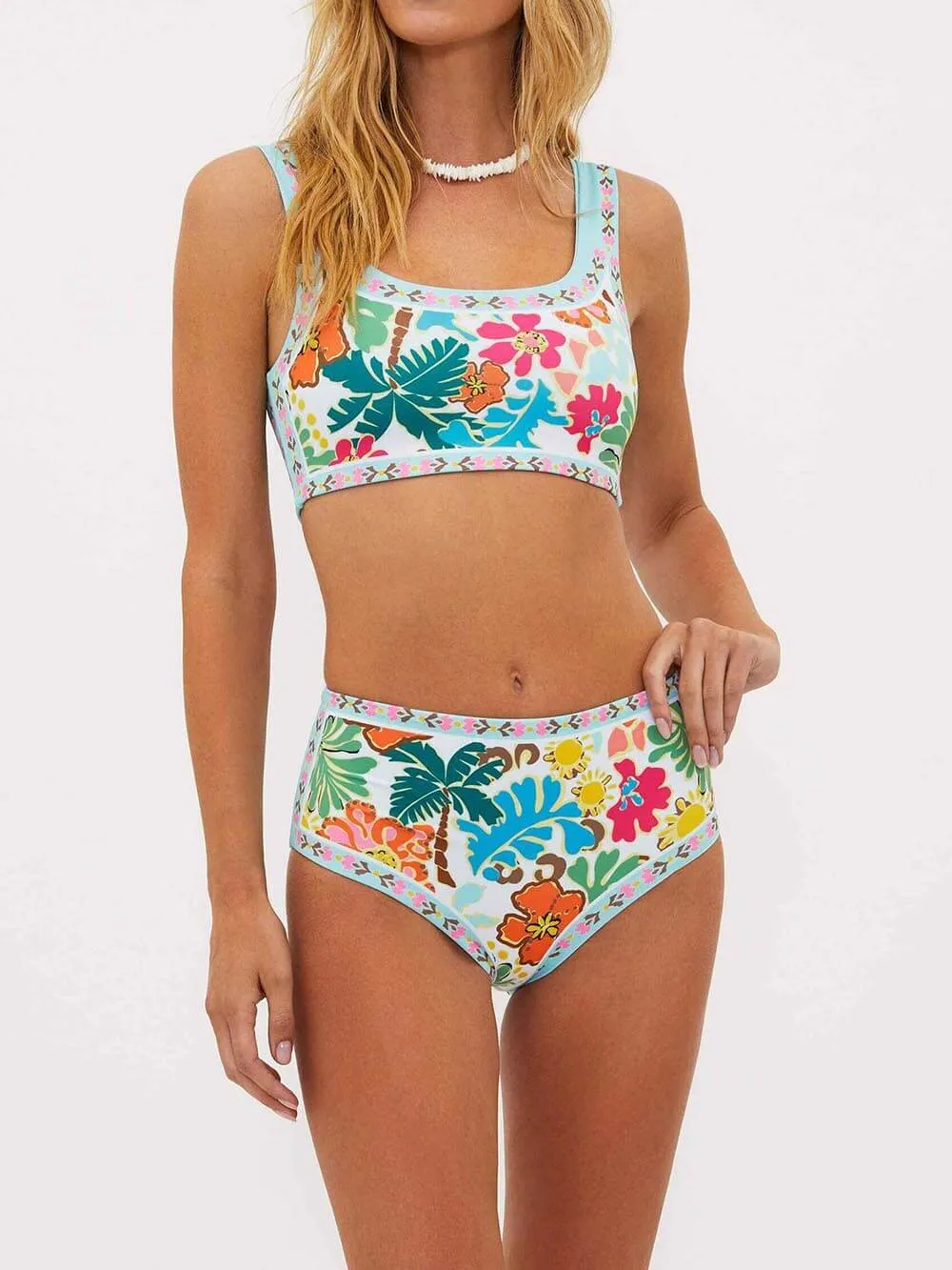 Coralia® | Supportive Floral Stretch Bikini