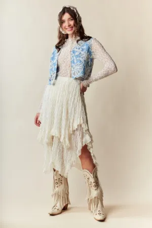 Countryside Lace Double Layered Skirt