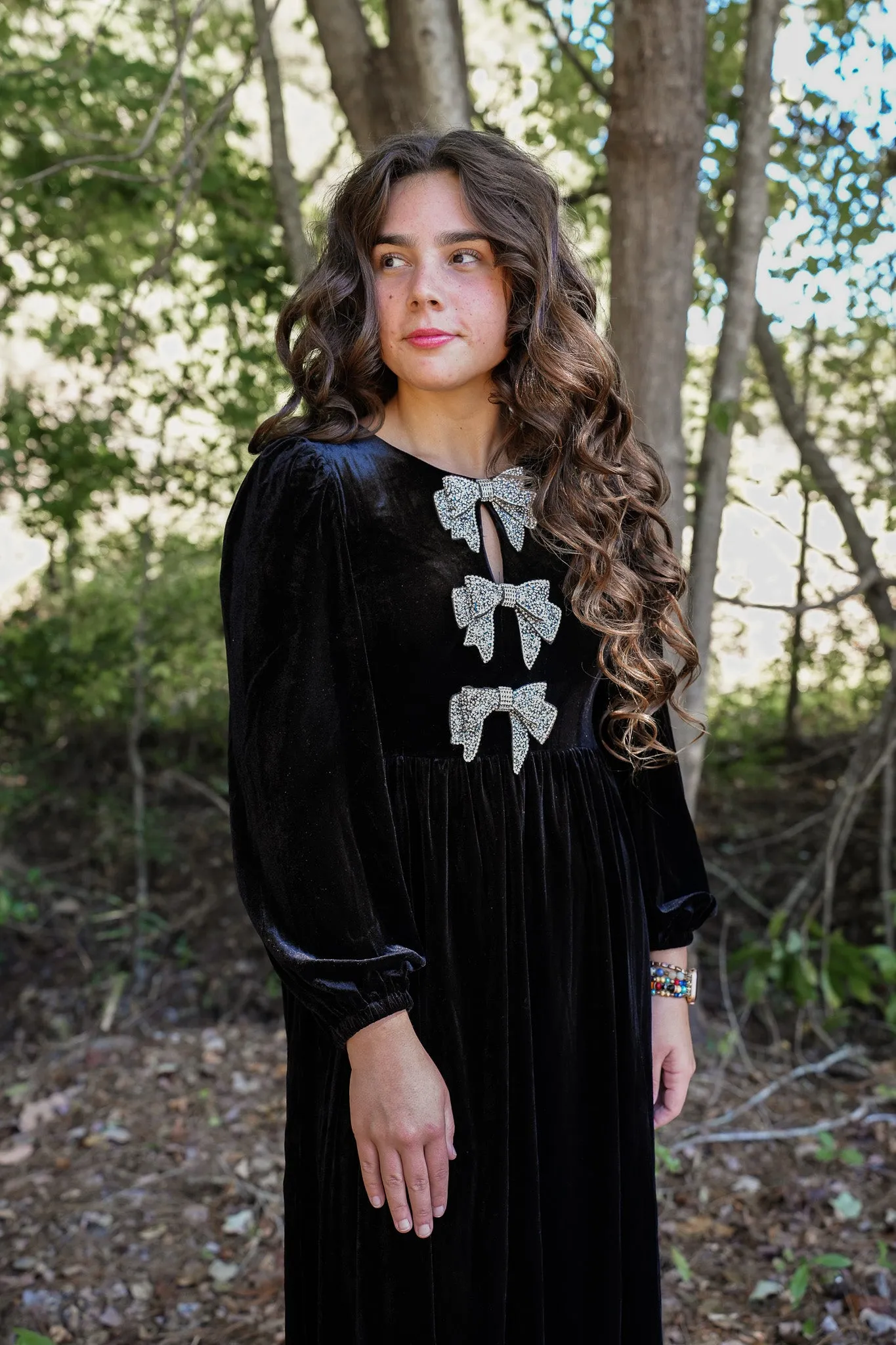 Diamond Velvet Dress