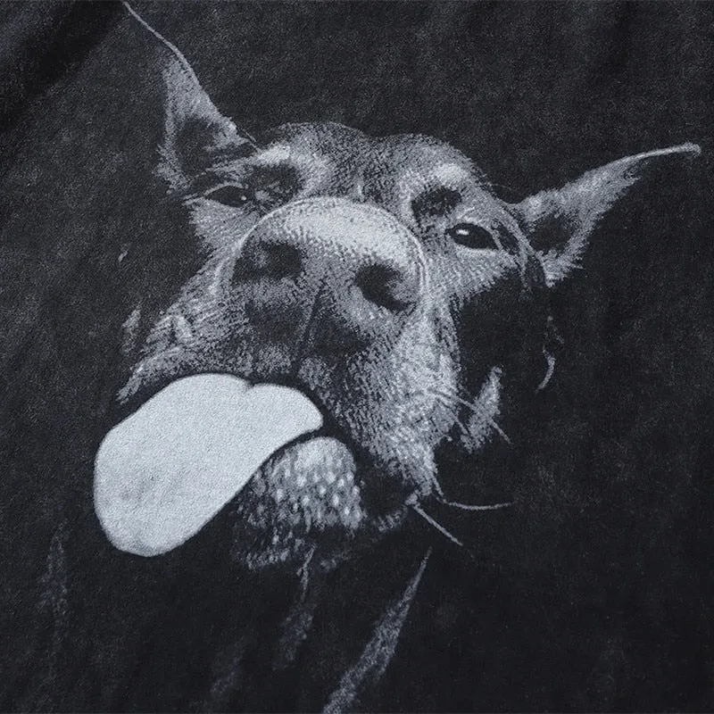 Dobermann Oversized Hoodie