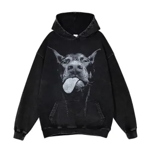 Dobermann Oversized Hoodie
