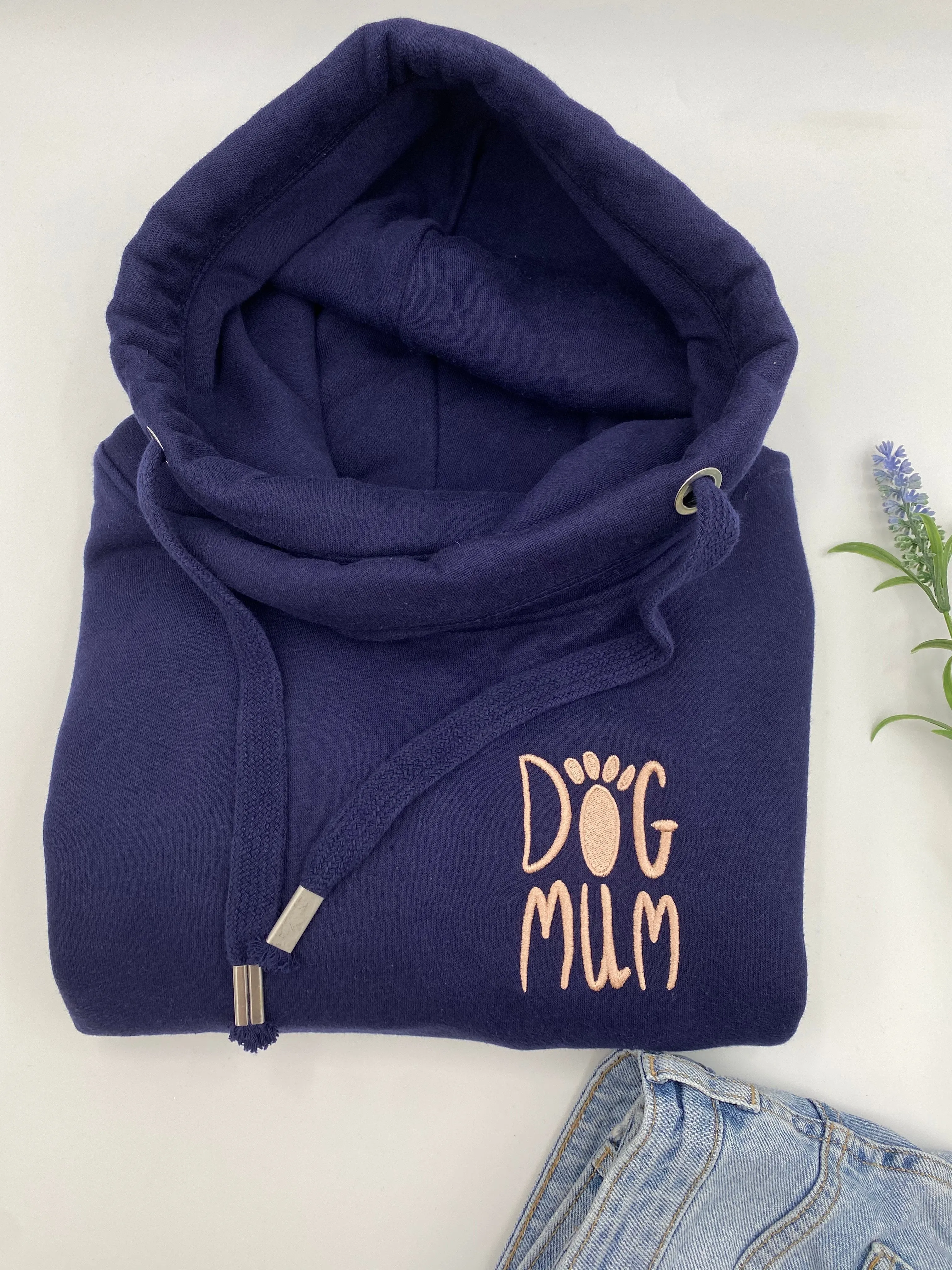 Dog Mum Crossneck Hoodie