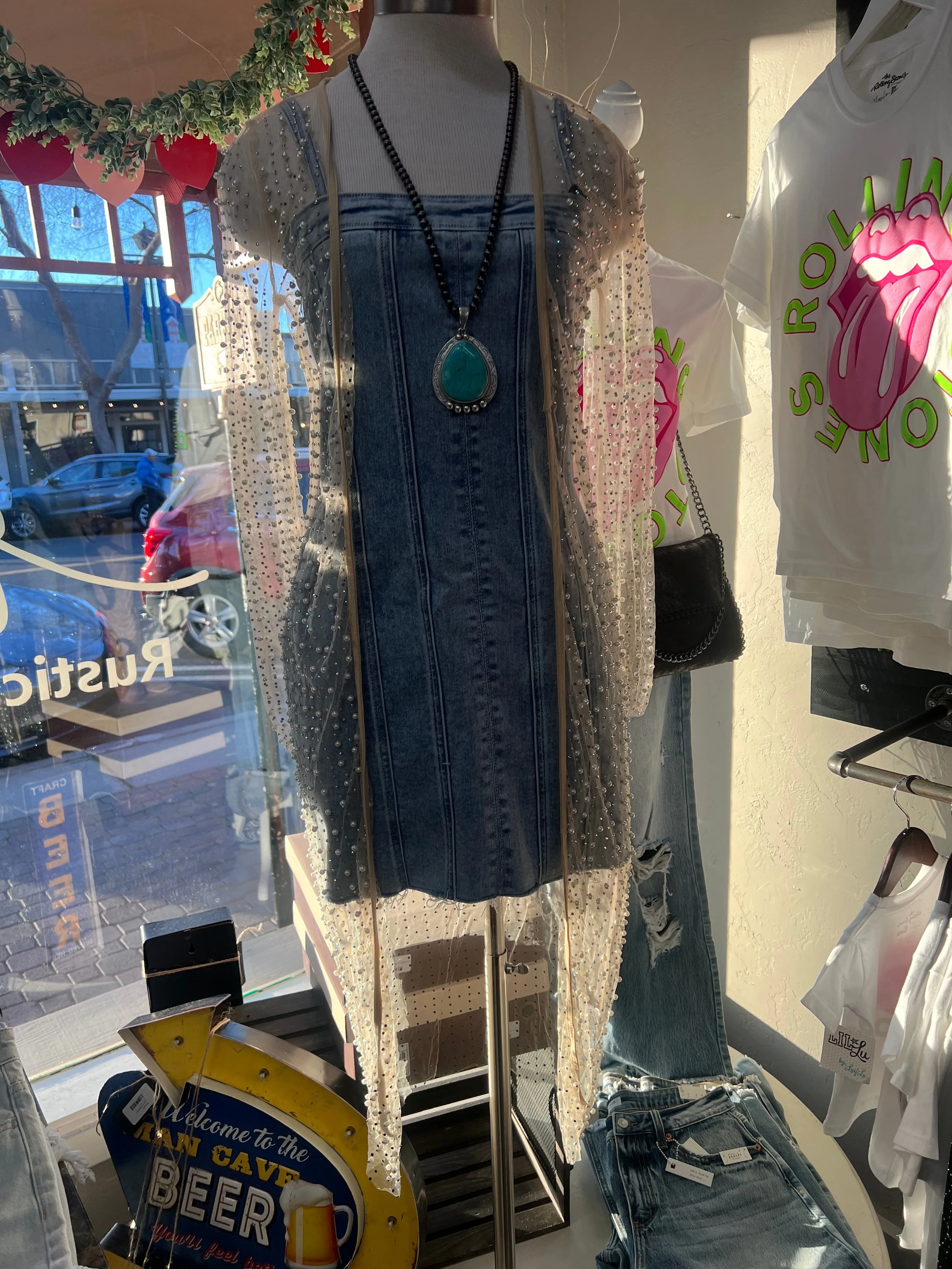 Dolly Denim Mini Dress