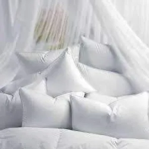 Down Neckroll Pillow by Seventh Heaven