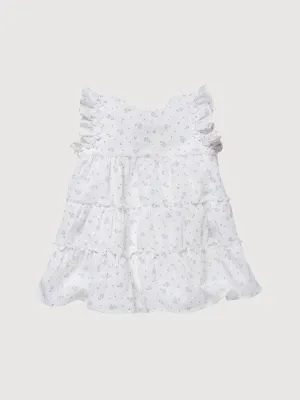 Dress Baby girl White Organic Cotton | People Wear Organic