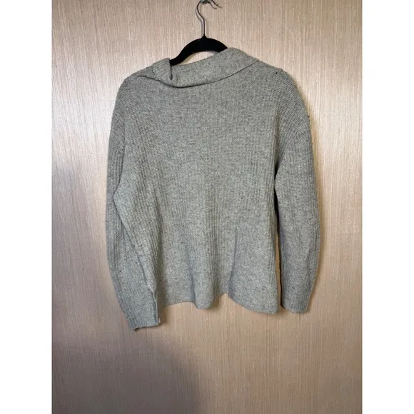 Eileen Fisher alpaca wool blend cowl neck sweater