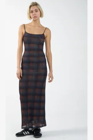 ENMESH DRESS - MIDNIGHT BLUE