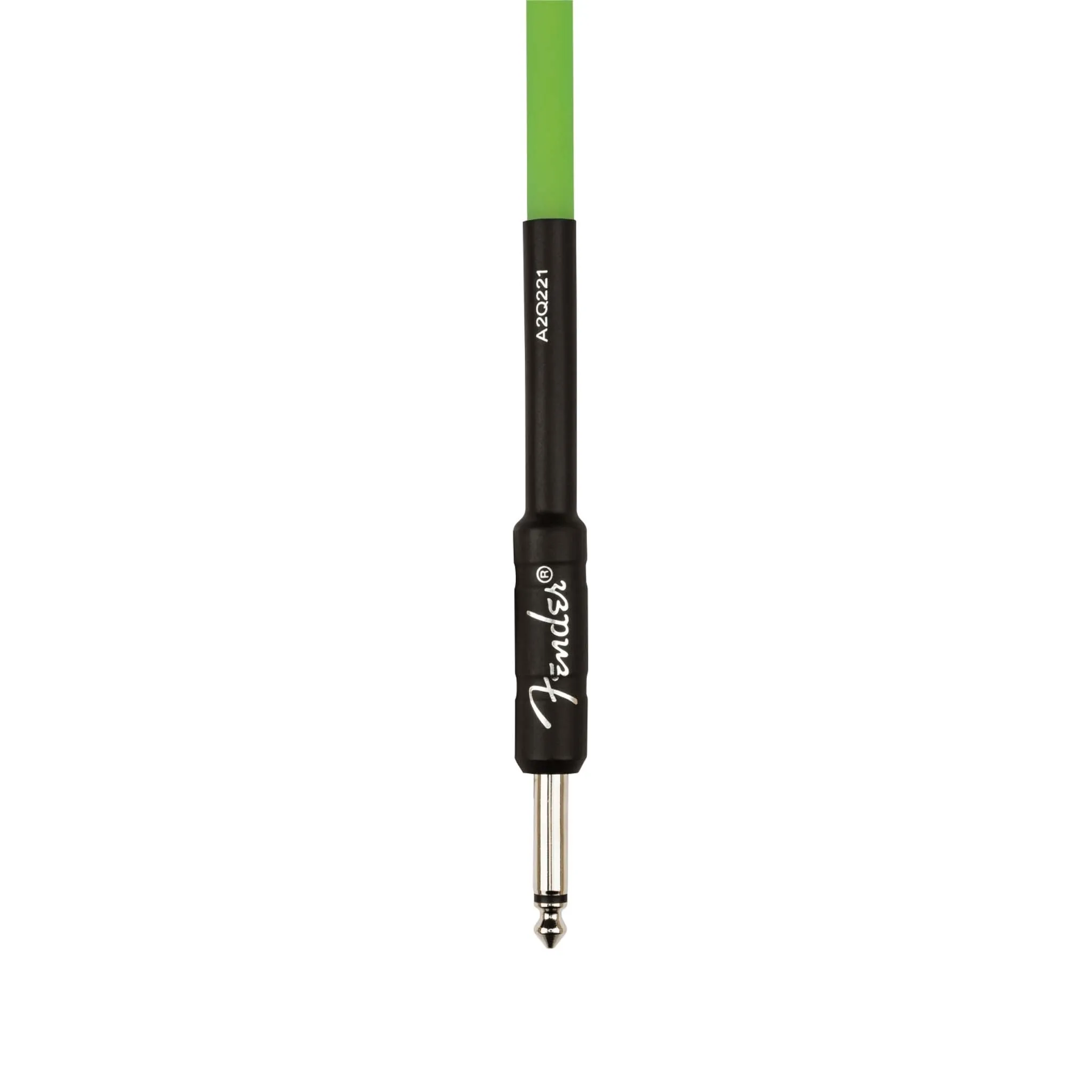 Fender 10 FT Professional Series Glow in the Dark Instrument Cable, Green