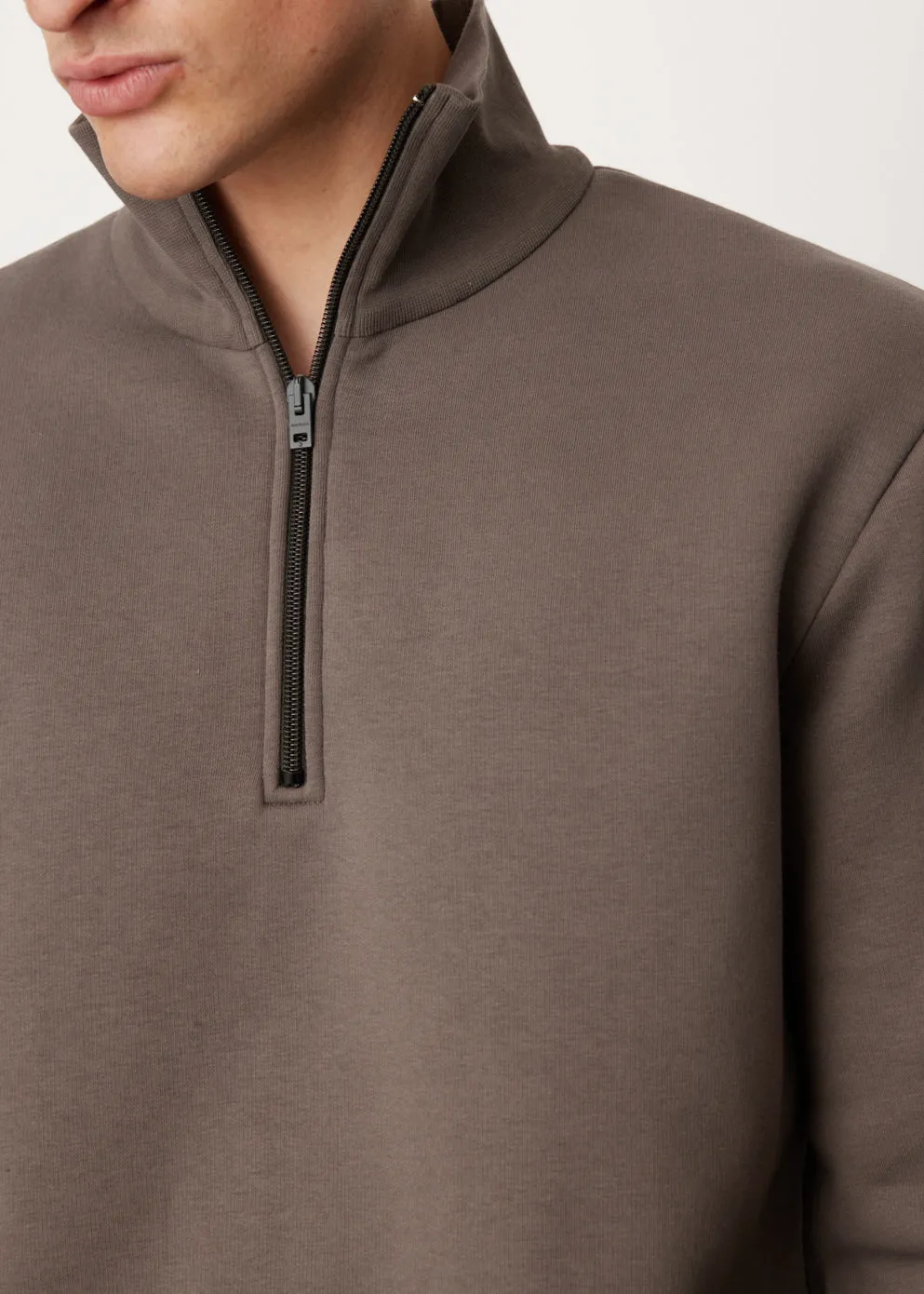 Fenrik 1/4 Zip U Pink Label Sweatshirt