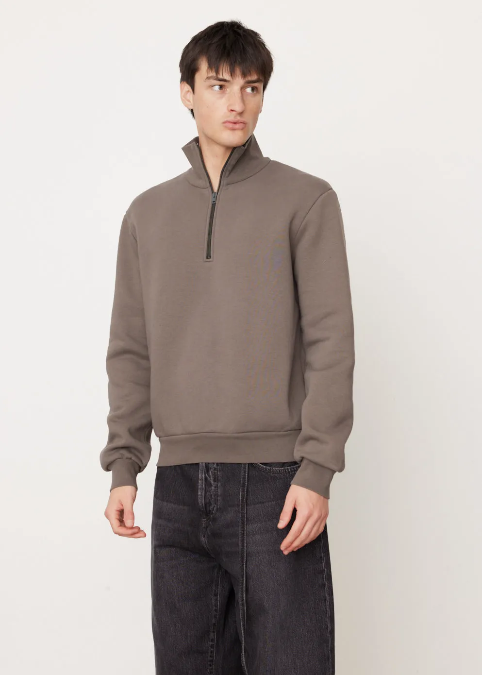 Fenrik 1/4 Zip U Pink Label Sweatshirt