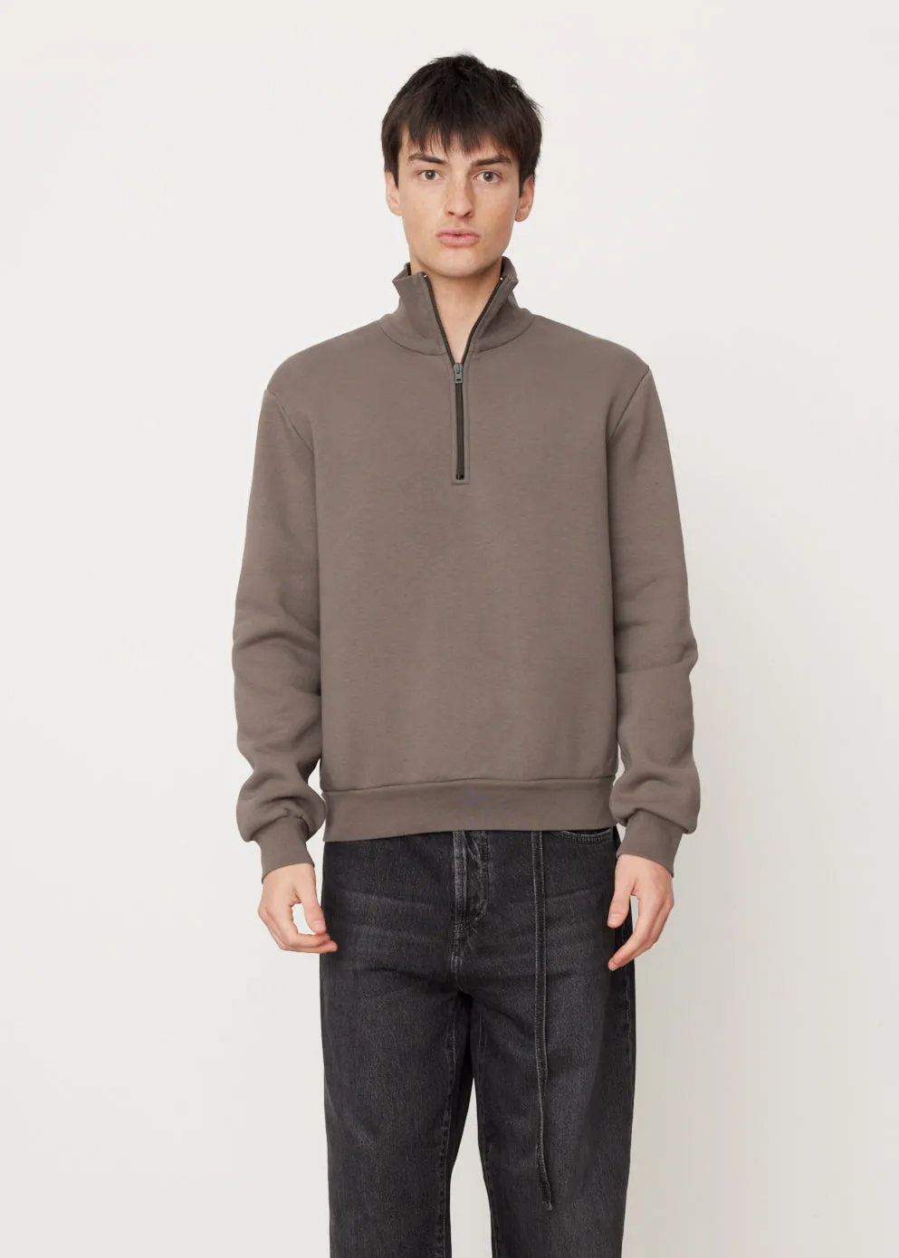 Fenrik 1/4 Zip U Pink Label Sweatshirt