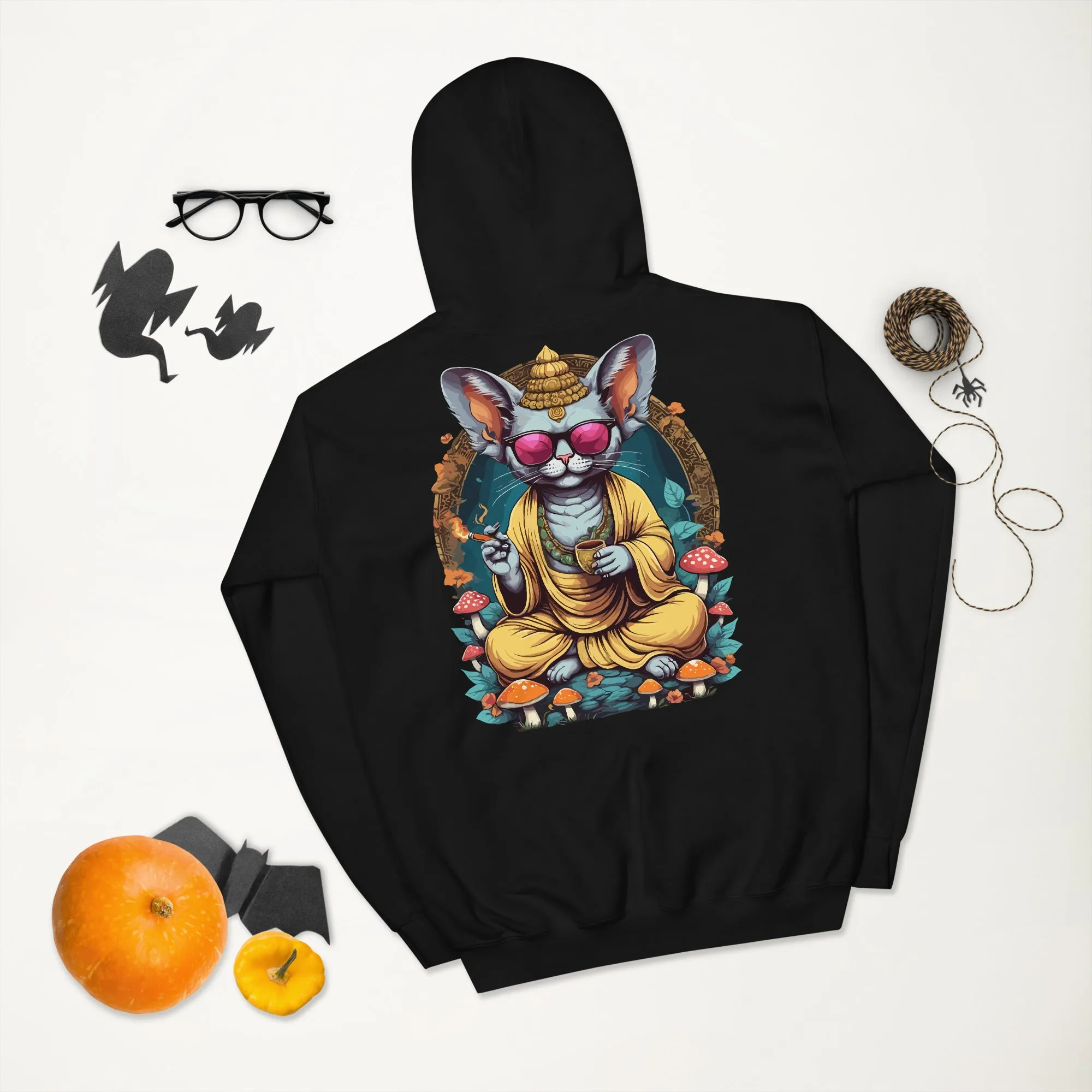 Festival Hoodie | Psychedelic Buddha Mouse
