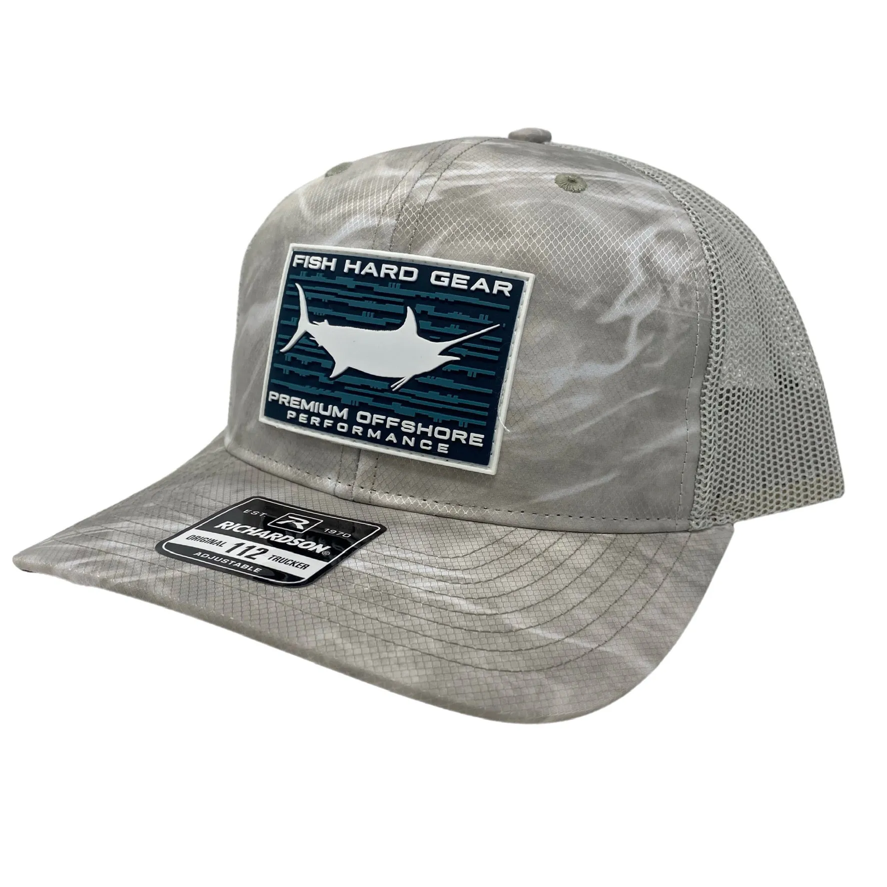 Fish Hard Gear Structured Trucker Hat - Limited Edition Rubber Patch