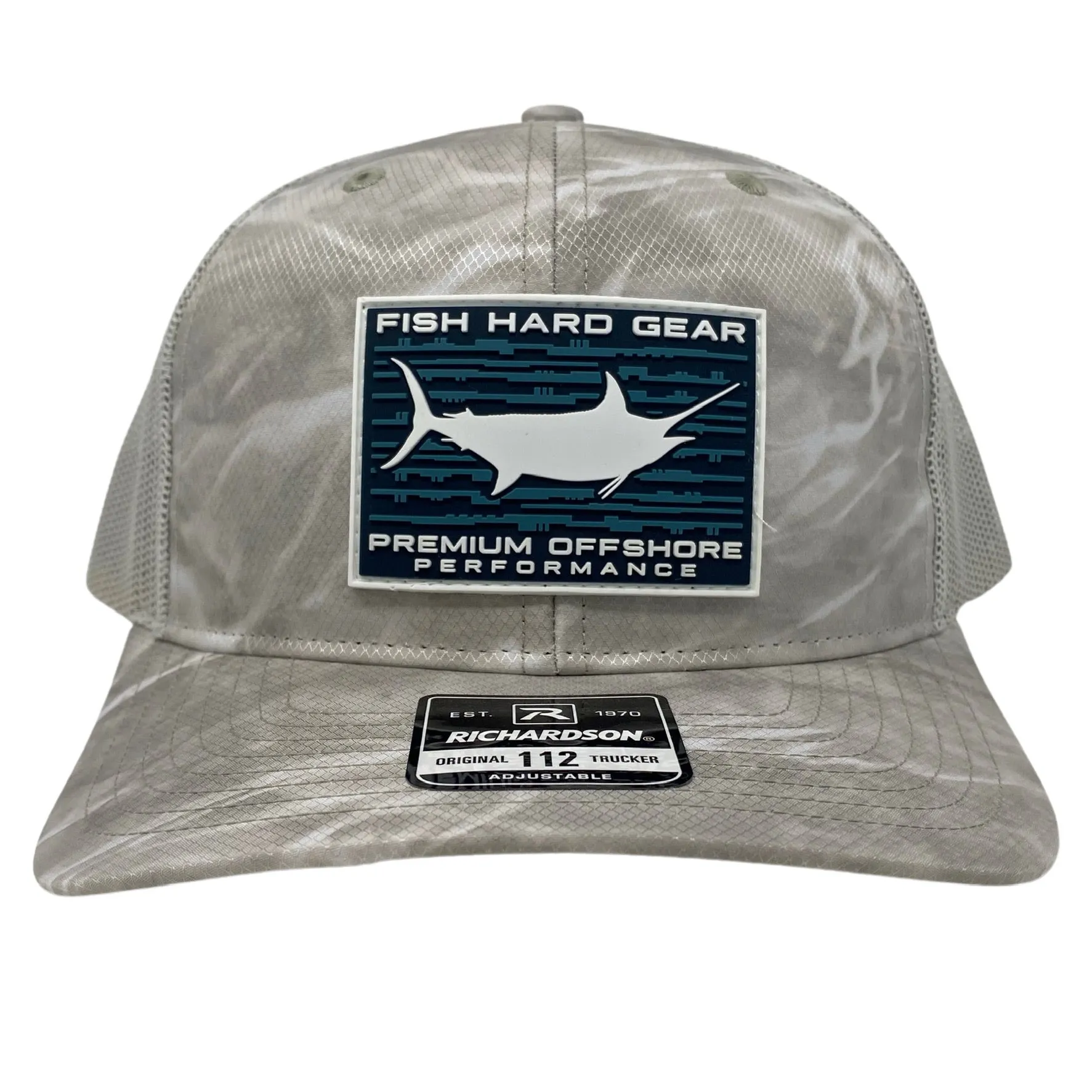 Fish Hard Gear Structured Trucker Hat - Limited Edition Rubber Patch
