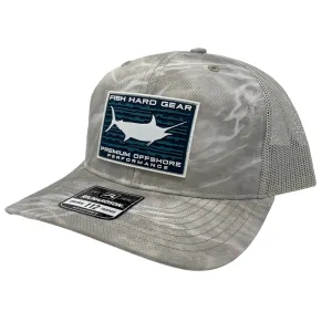 Fish Hard Gear Structured Trucker Hat - Limited Edition Rubber Patch