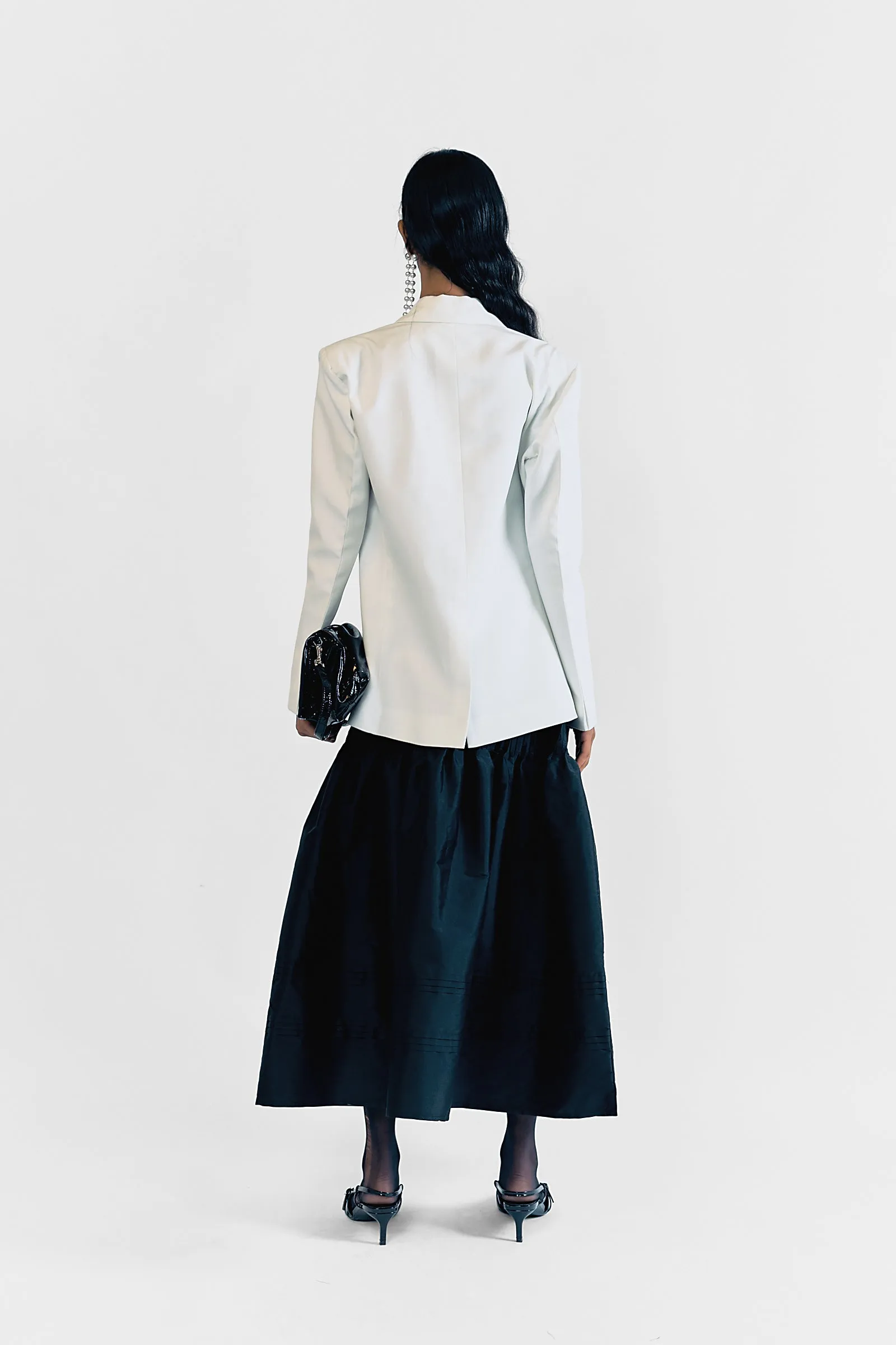 Flounce Skirt - Black