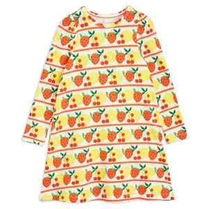 Fruits Aop Ls Dress