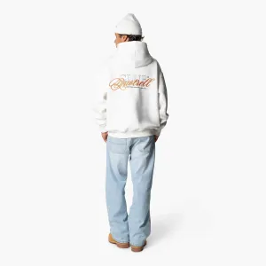 FUTURA HOODIE | OFF WHITE/ORANGE