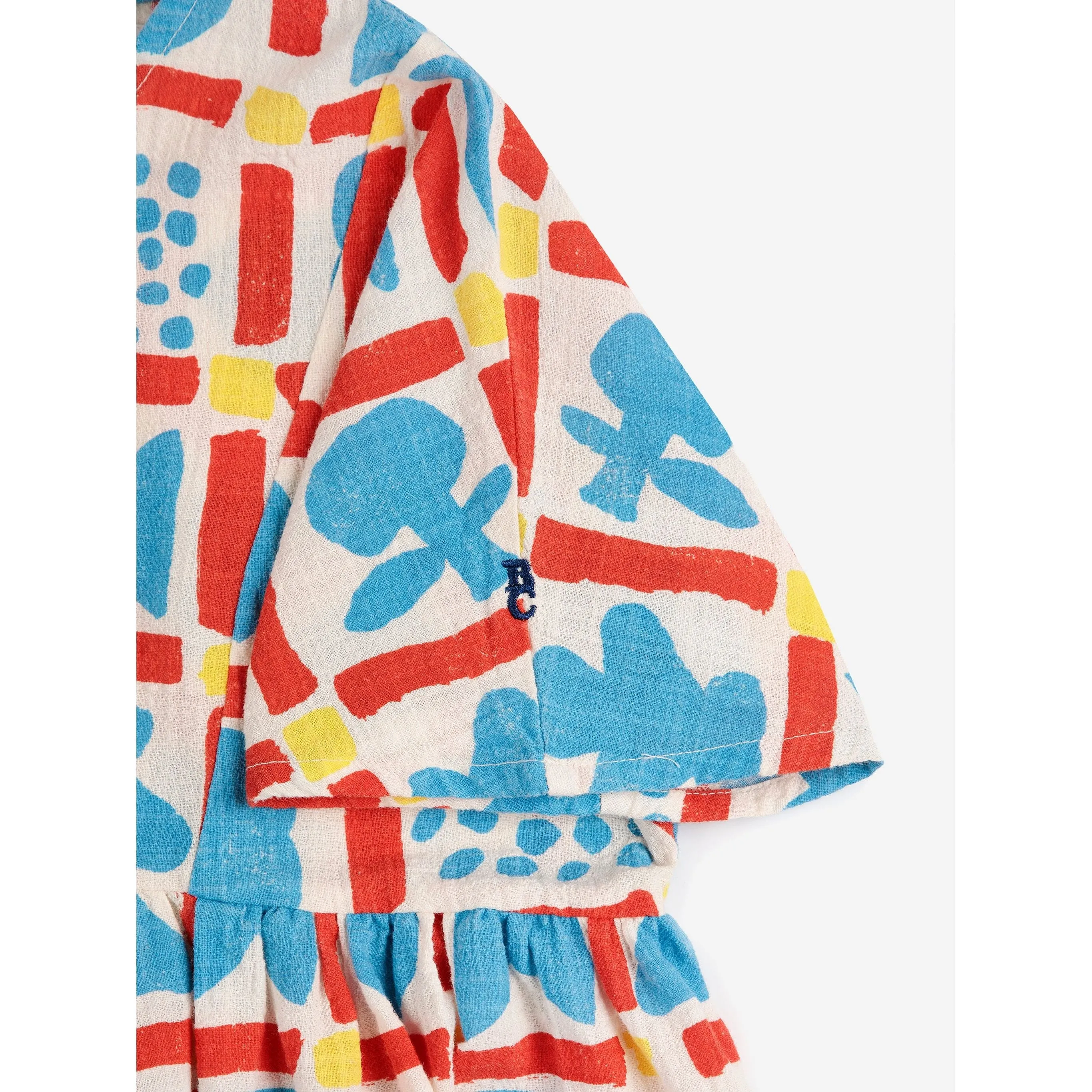 Gemetric Game All Over Woven Dress
