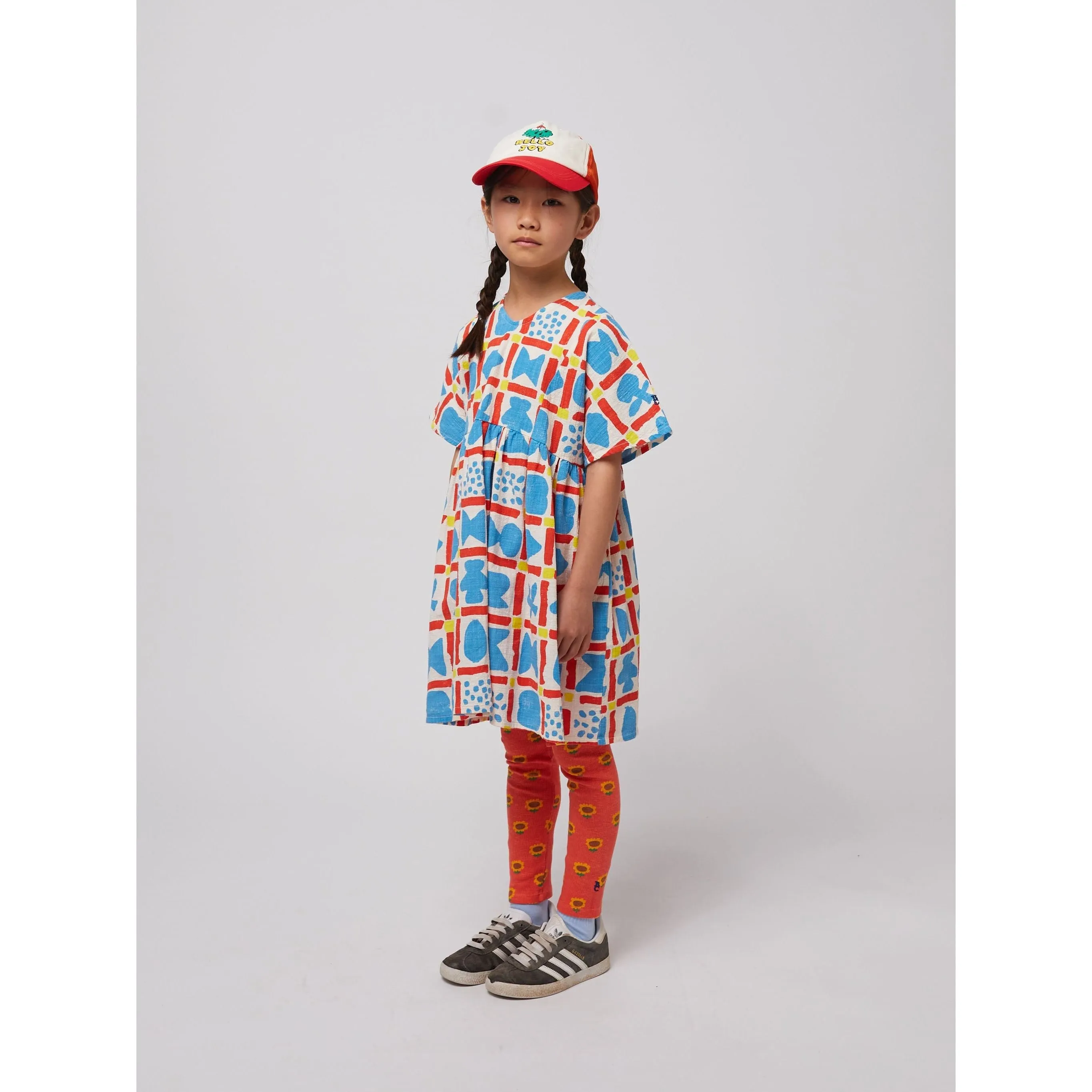 Gemetric Game All Over Woven Dress