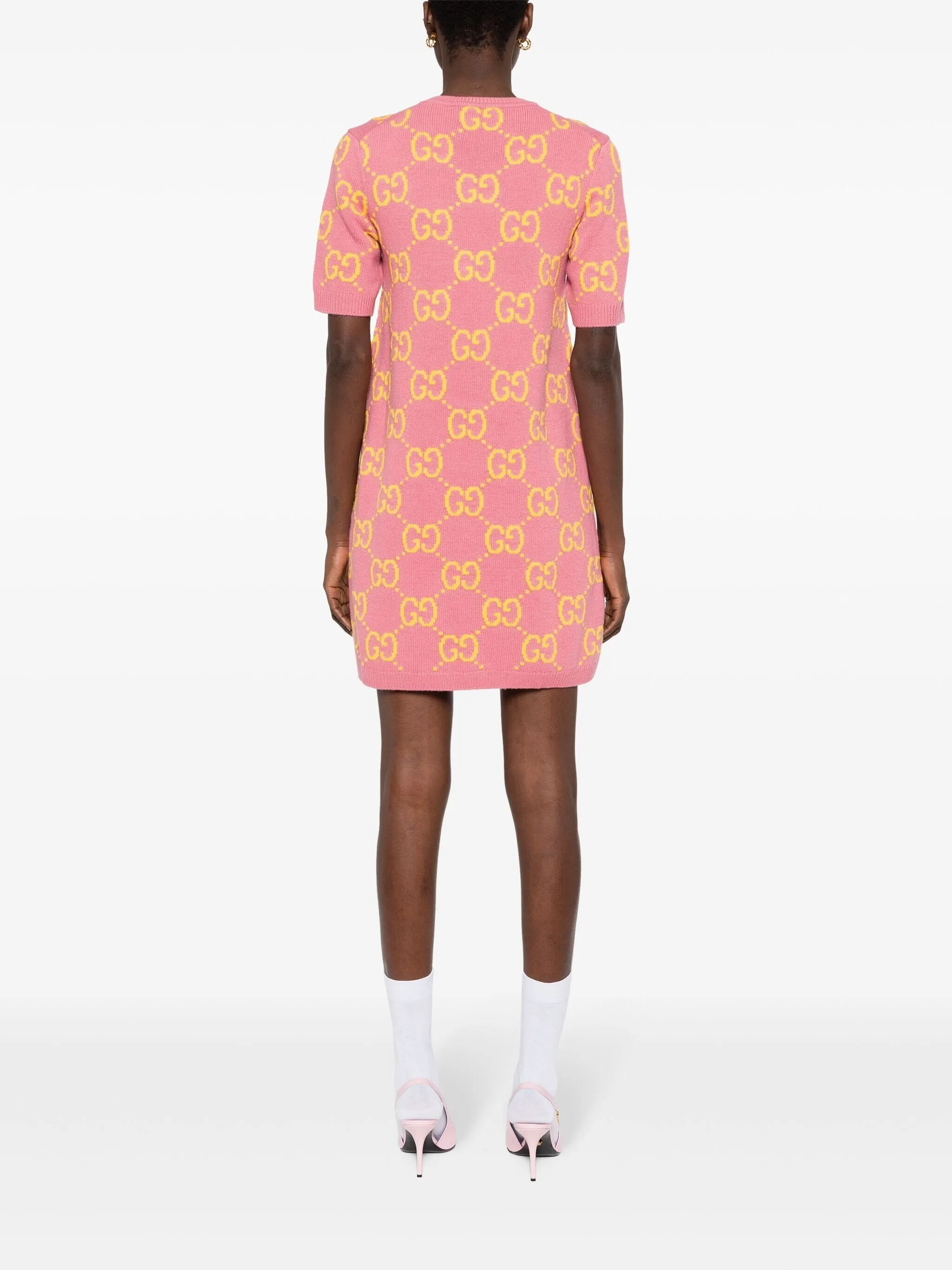 GG Knit Wool Dress