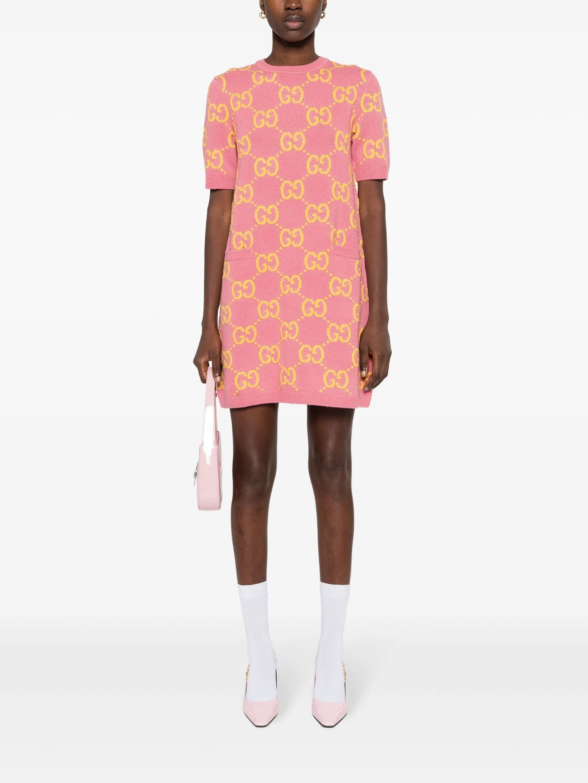 GG Knit Wool Dress