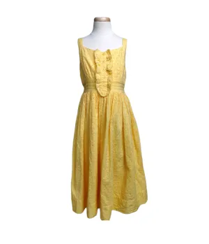 GIRL SIZE 10 YEARS - YOUNGSTREET, Eyelet Summer Dress EUC B37