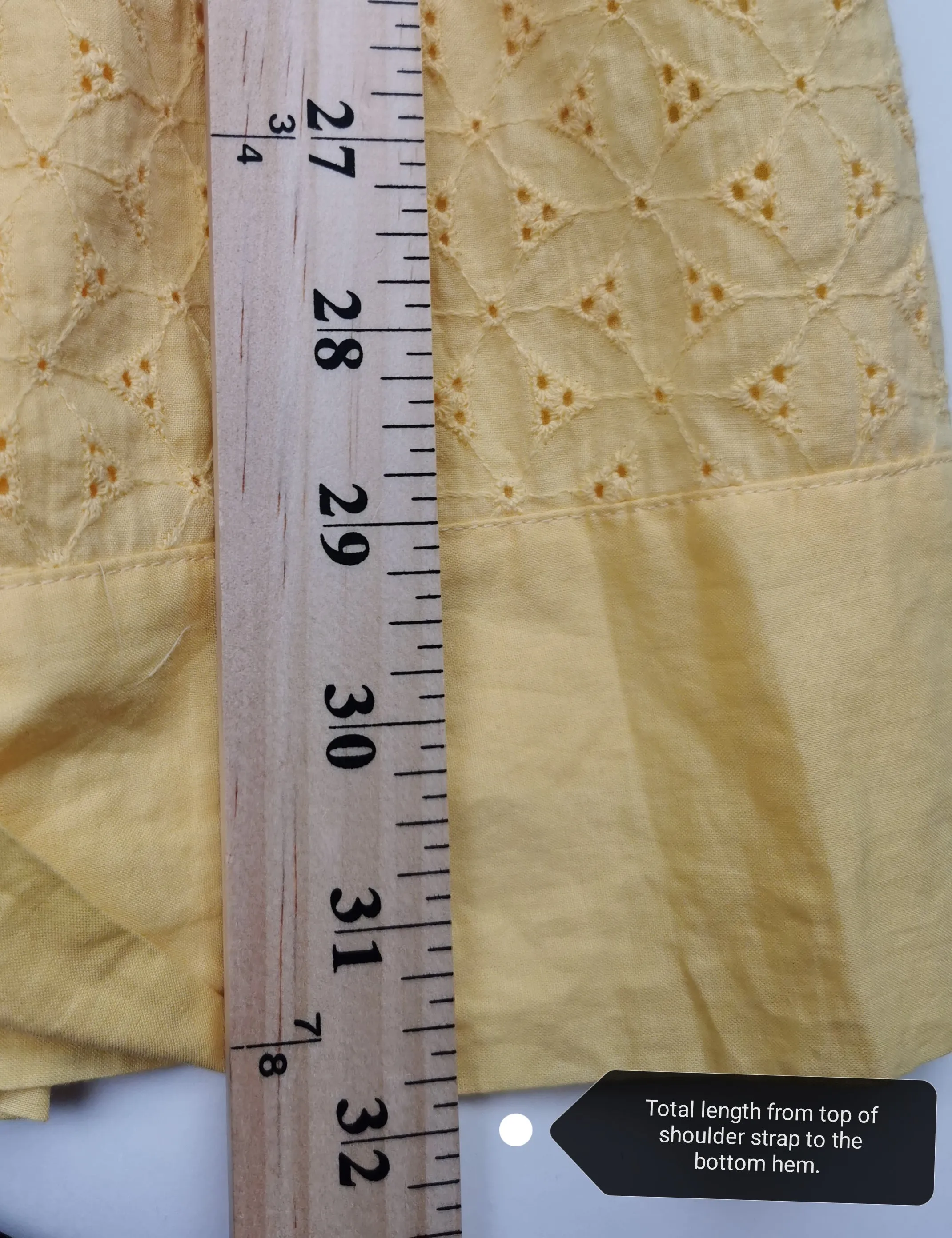GIRL SIZE 10 YEARS - YOUNGSTREET, Eyelet Summer Dress EUC B37