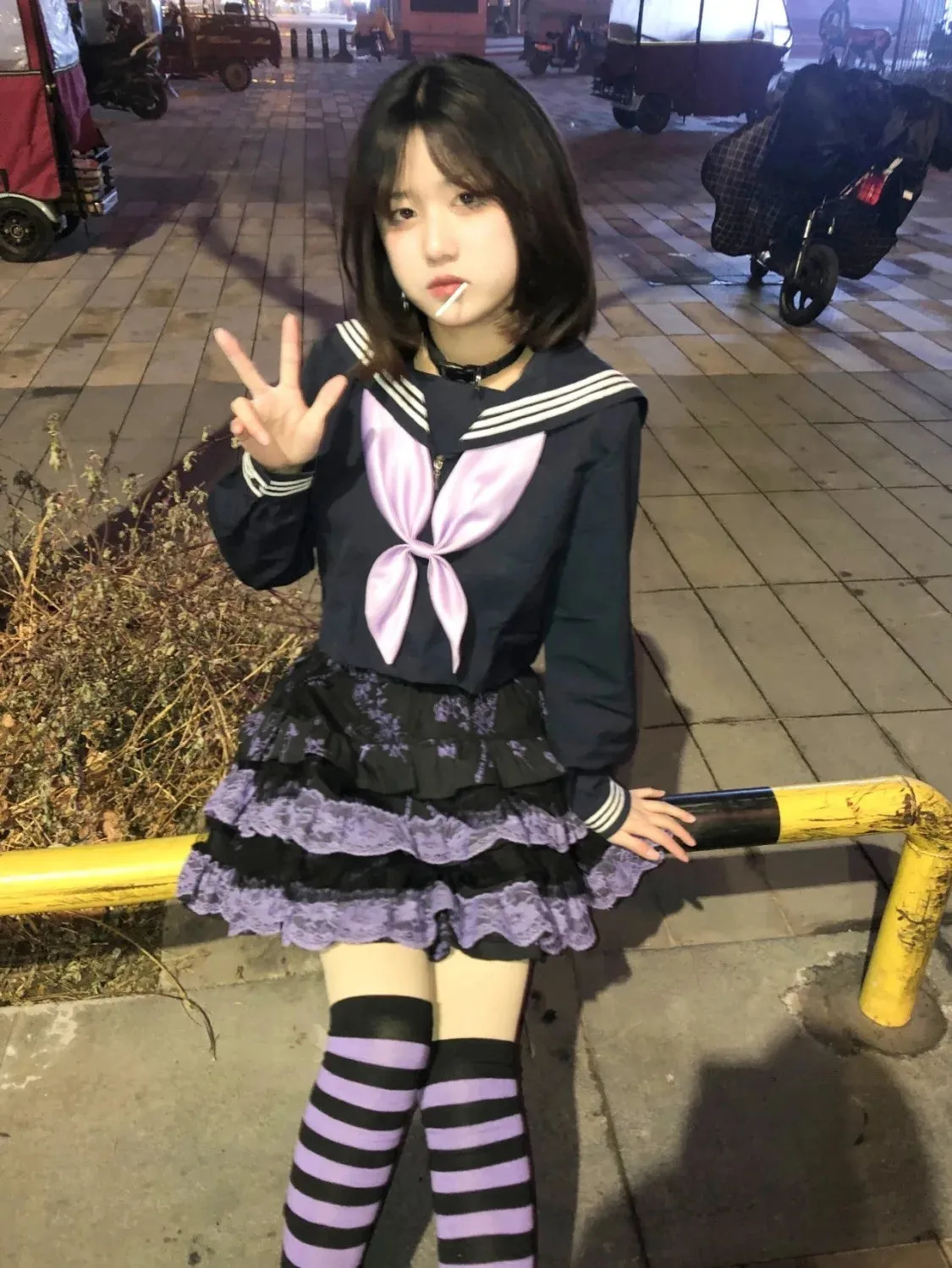 Girls Miniskirt Woman Clothing Harajuku Subculture Skirts Retro Lolita Lace Cake Short Dress Summer Punk Cosplay Layered Skirt
