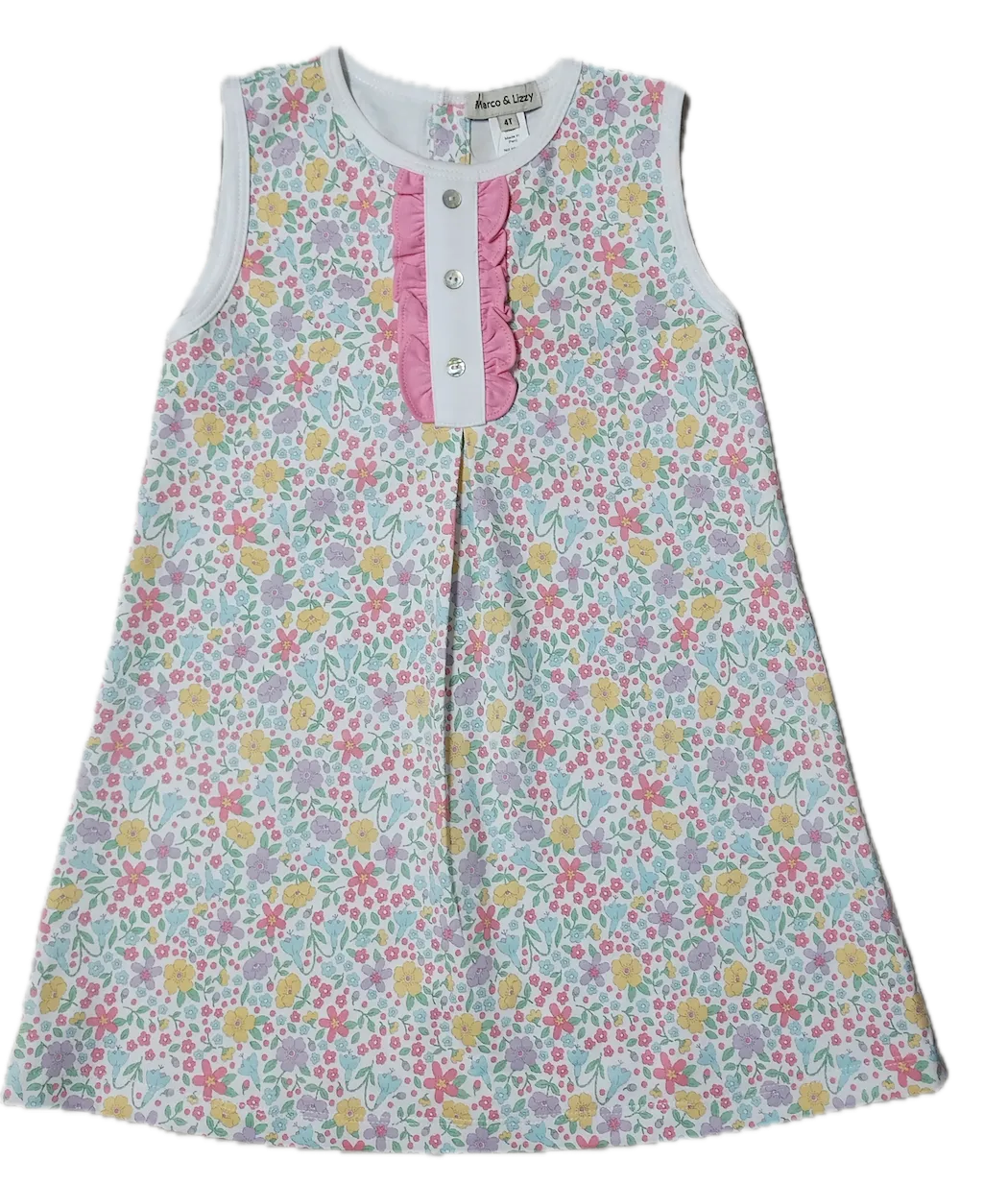 Girl's Ruffle A-line dress Spring Meadows Collection