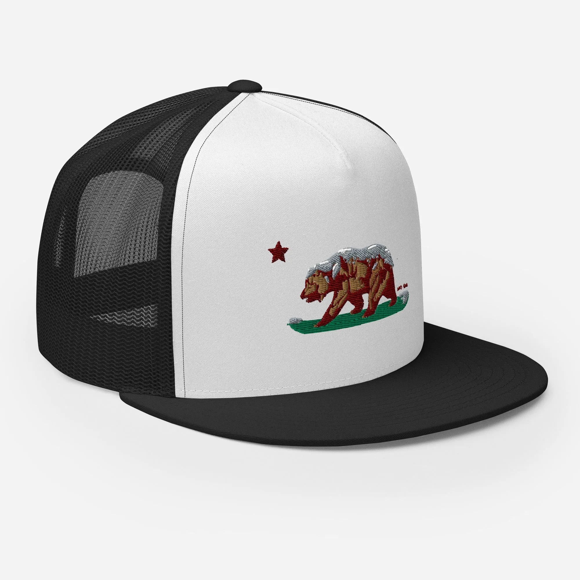 Goldie the CA Grizzly Trucker Cap