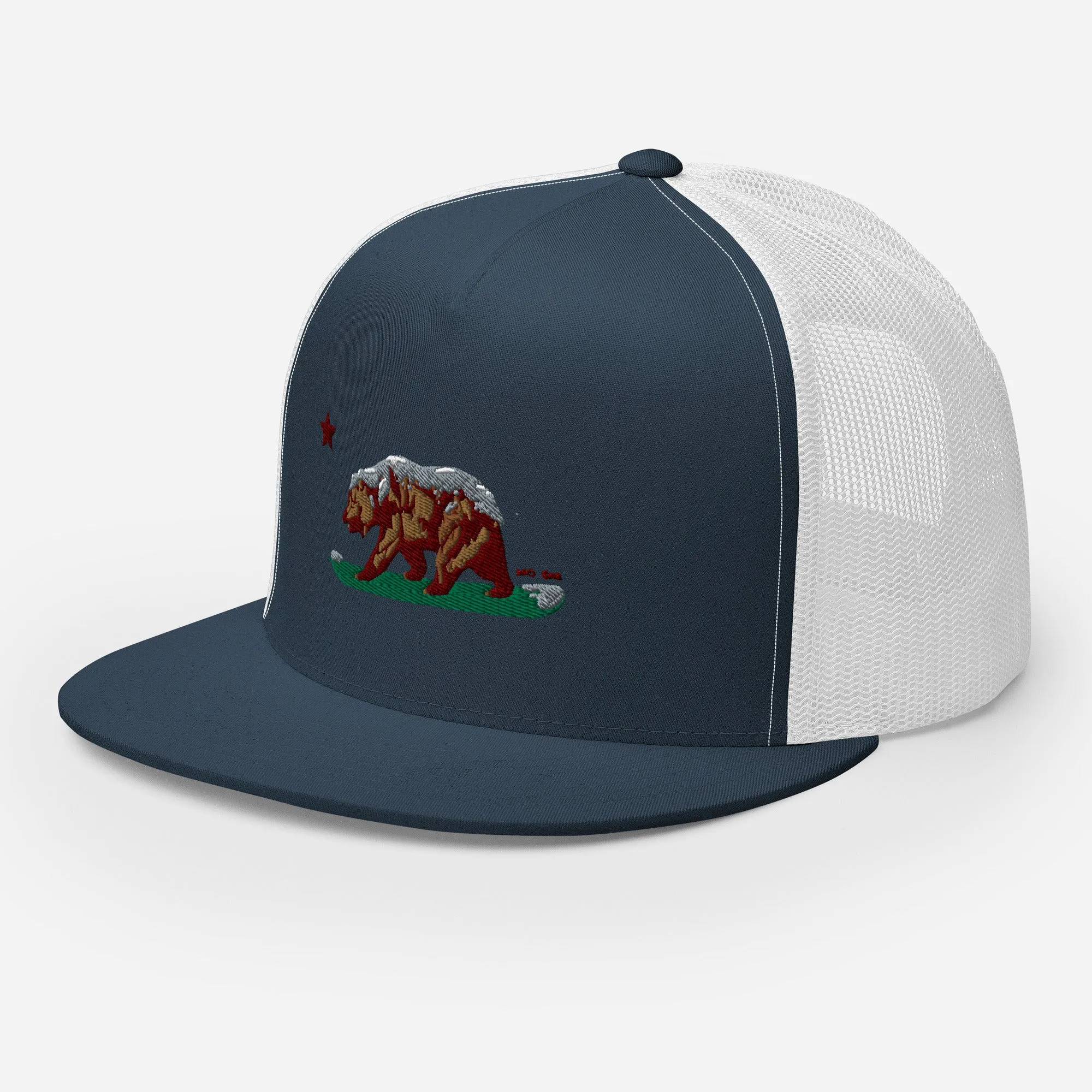 Goldie the CA Grizzly Trucker Cap