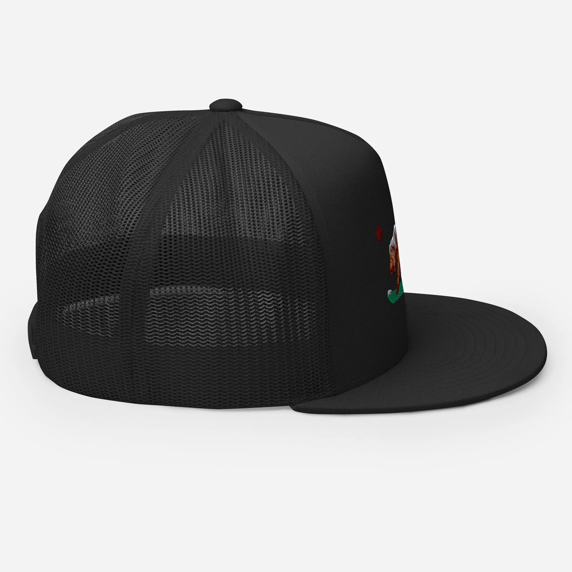 Goldie the CA Grizzly Trucker Cap