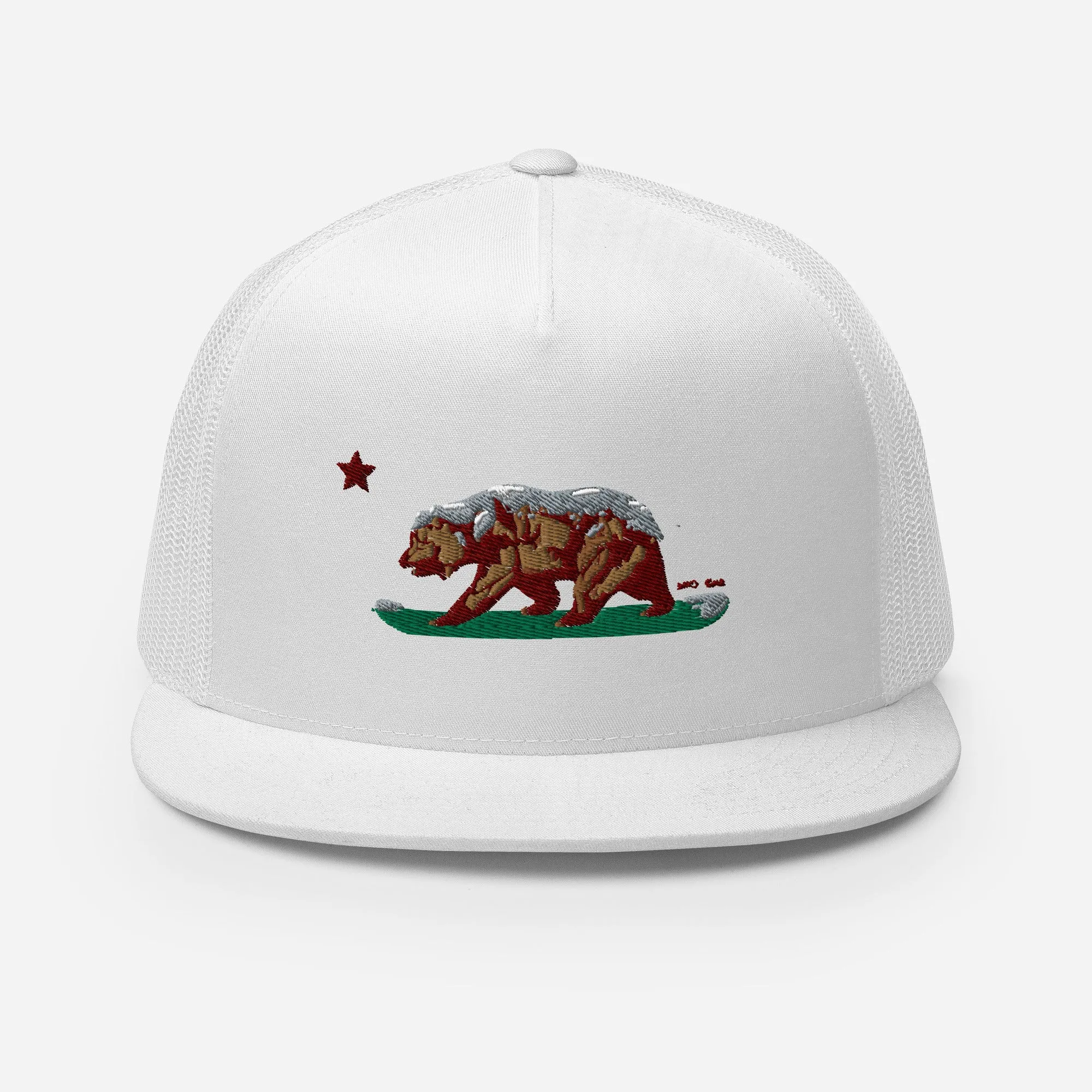 Goldie the CA Grizzly Trucker Cap