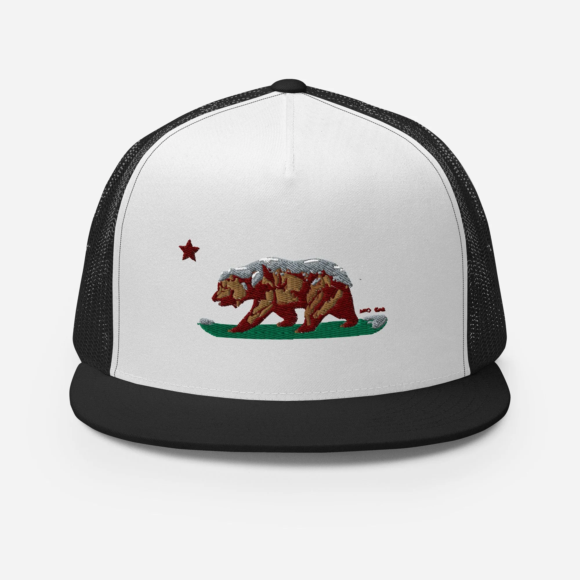 Goldie the CA Grizzly Trucker Cap
