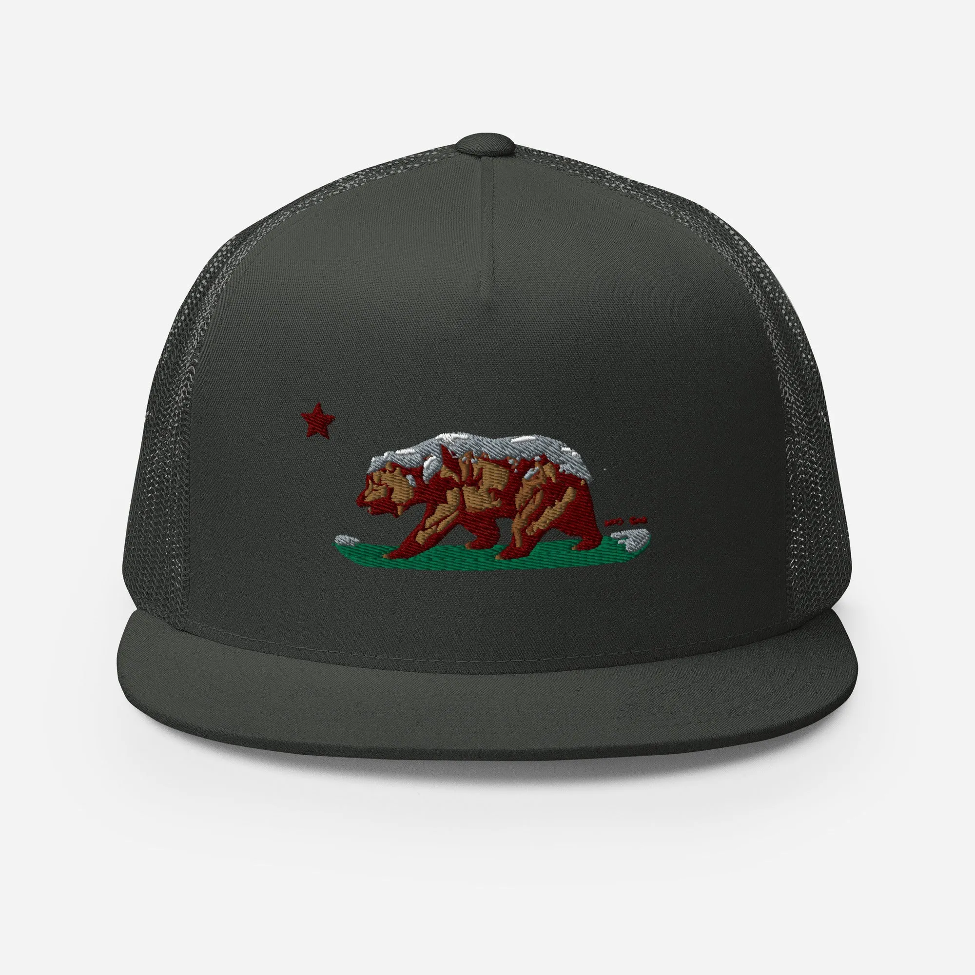 Goldie the CA Grizzly Trucker Cap