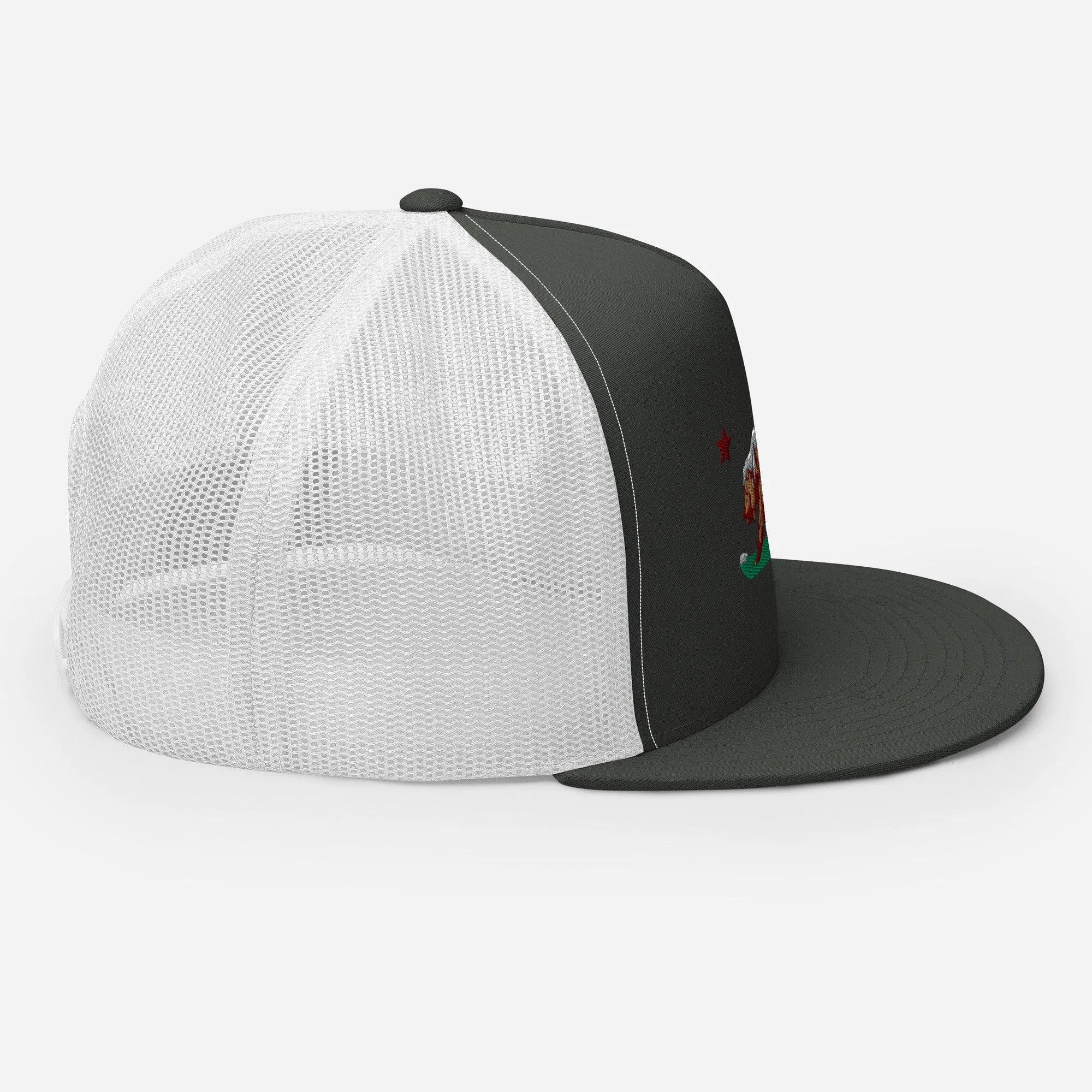 Goldie the CA Grizzly Trucker Cap
