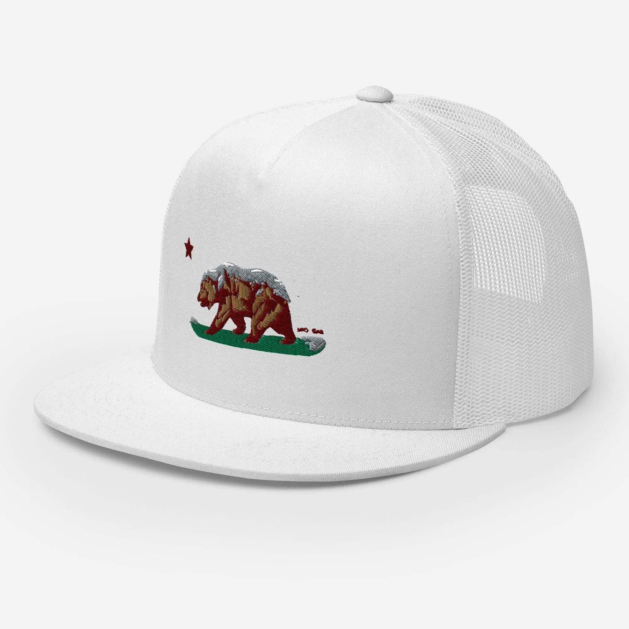 Goldie the CA Grizzly Trucker Cap