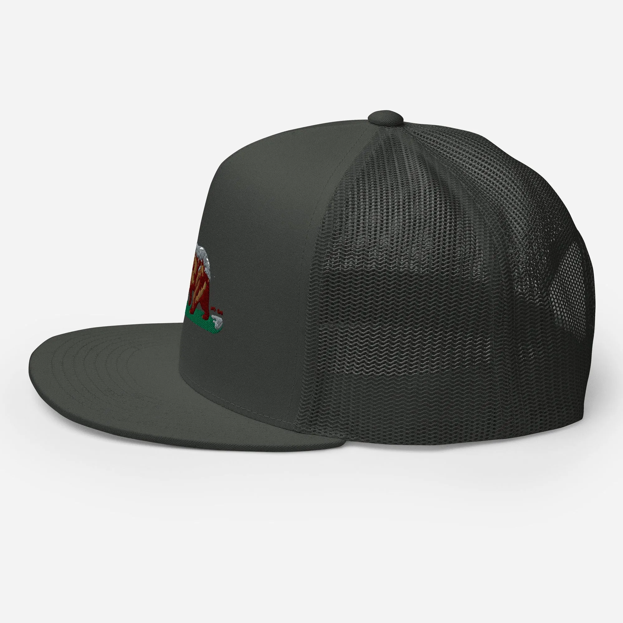 Goldie the CA Grizzly Trucker Cap