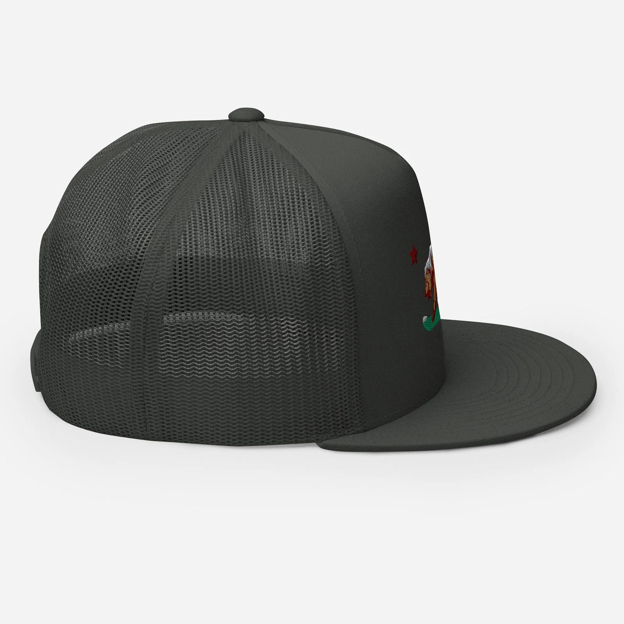 Goldie the CA Grizzly Trucker Cap