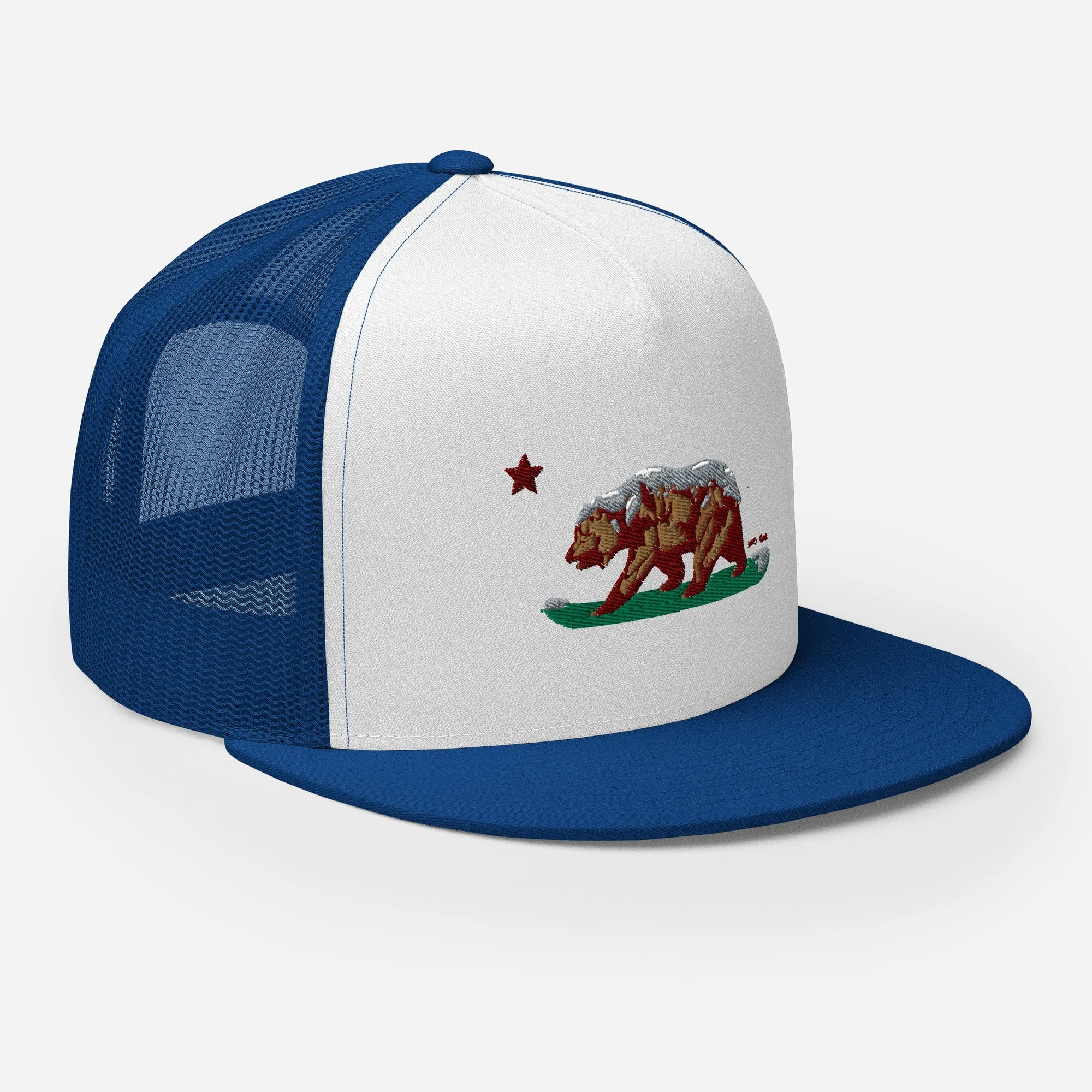Goldie the CA Grizzly Trucker Cap