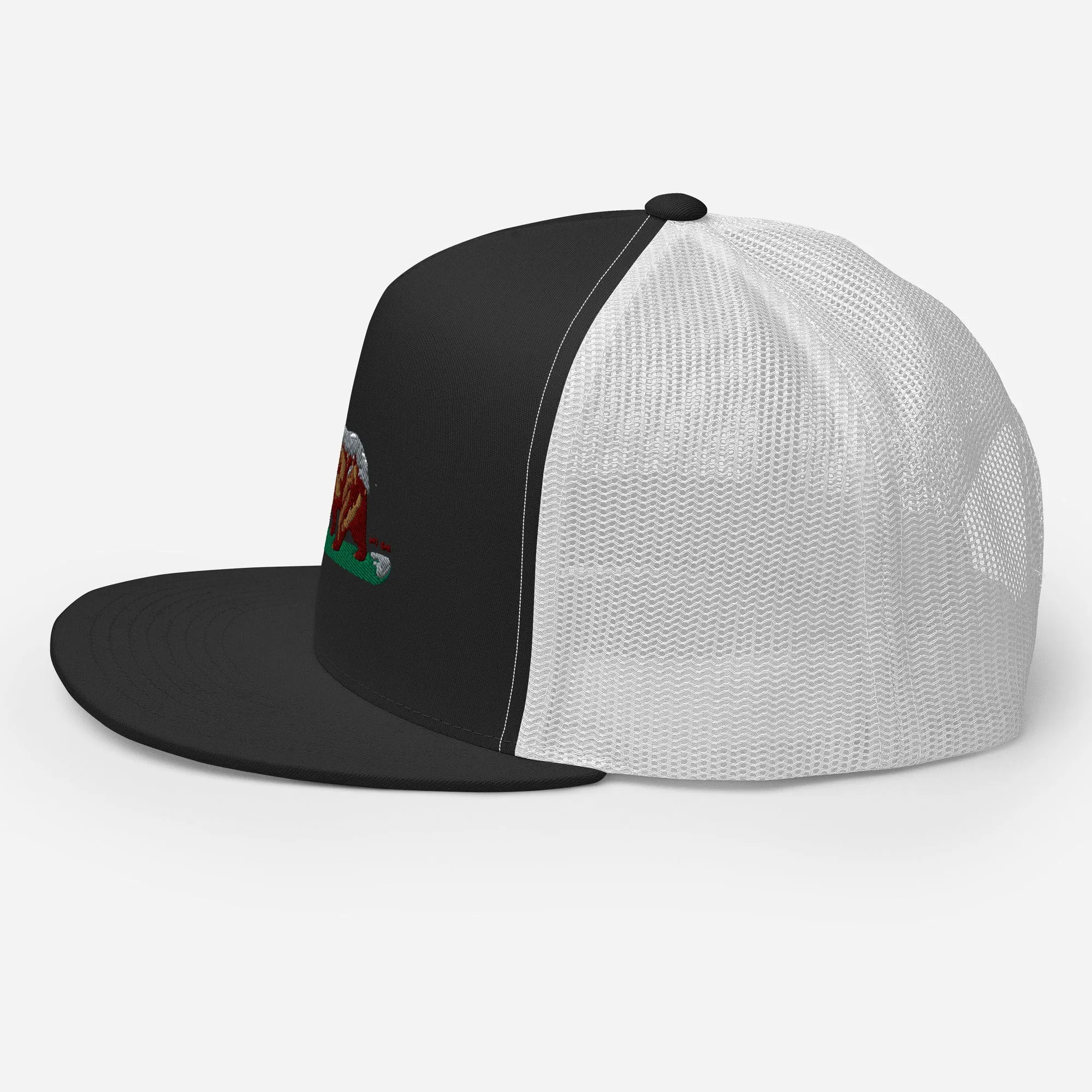 Goldie the CA Grizzly Trucker Cap