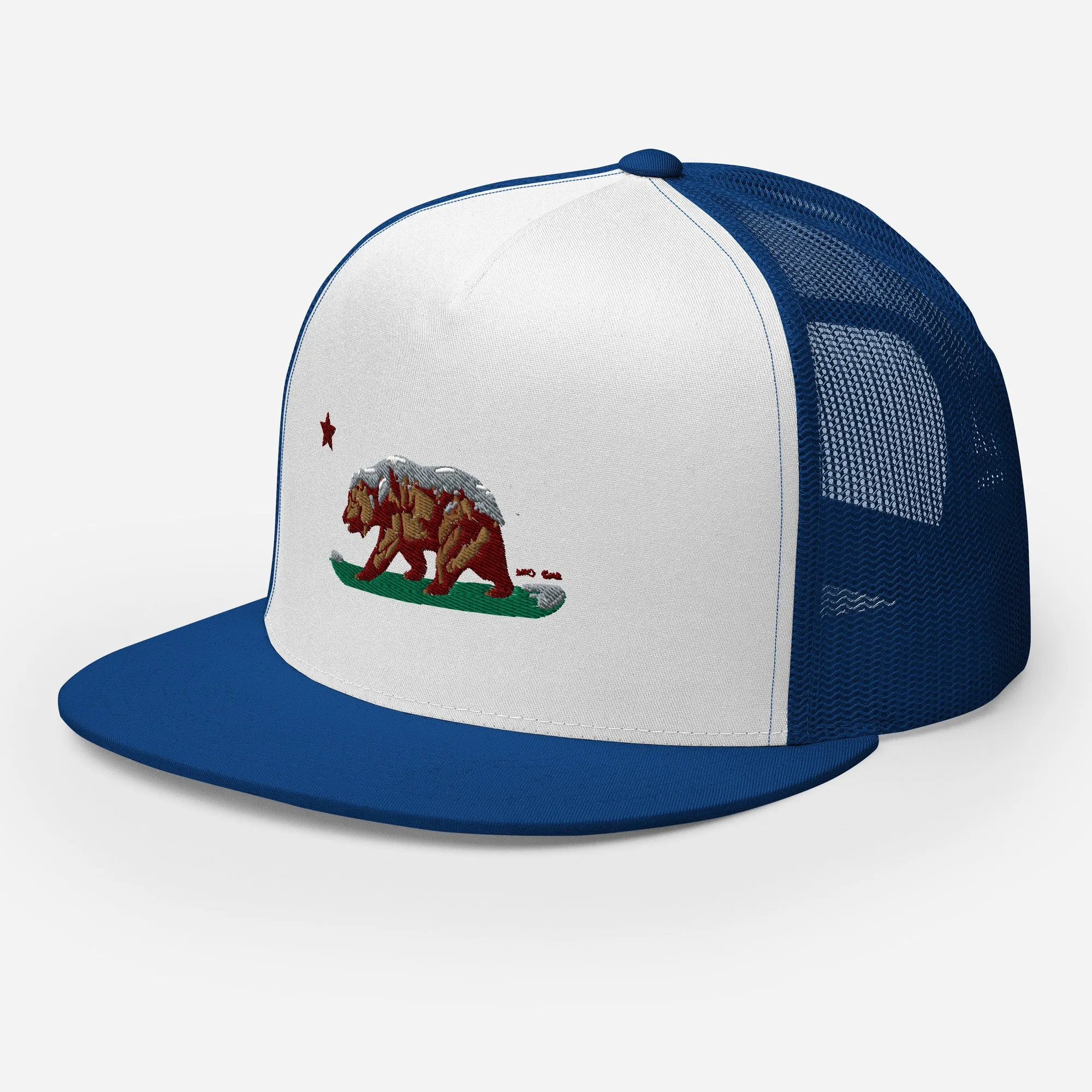 Goldie the CA Grizzly Trucker Cap
