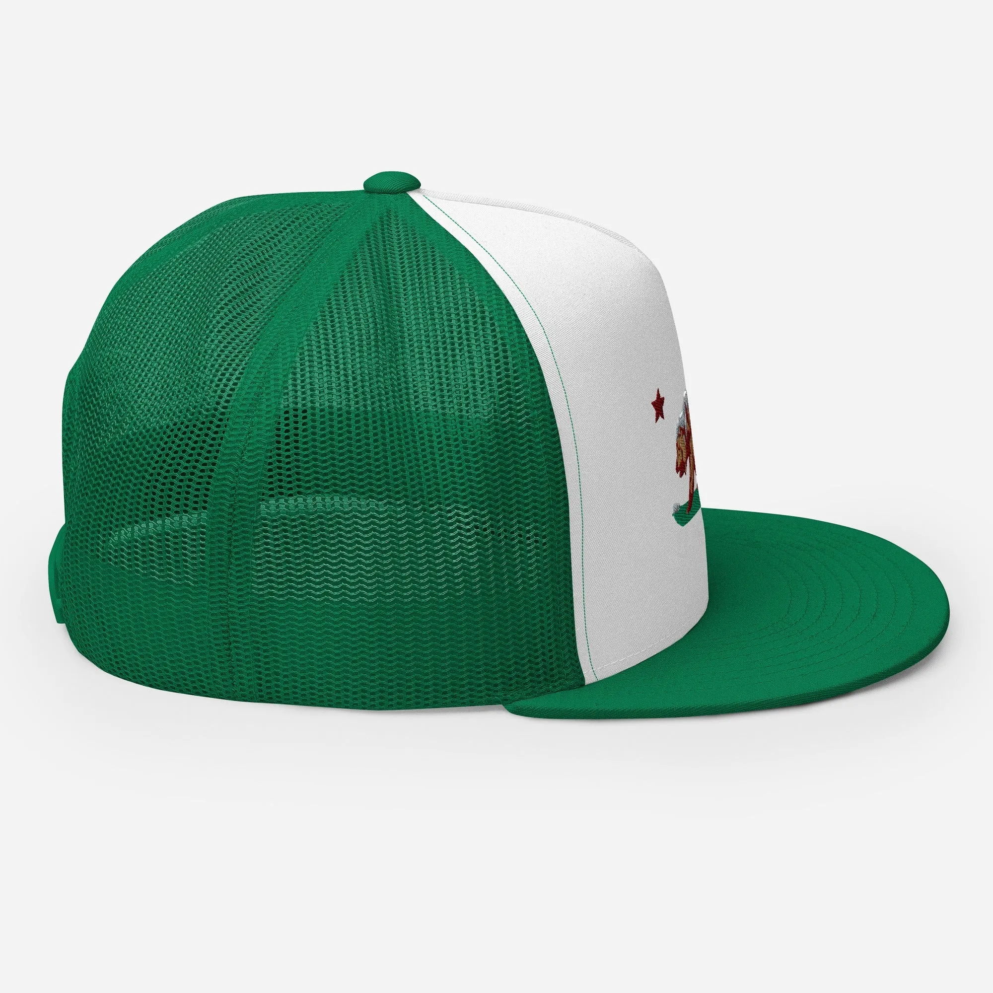 Goldie the CA Grizzly Trucker Cap