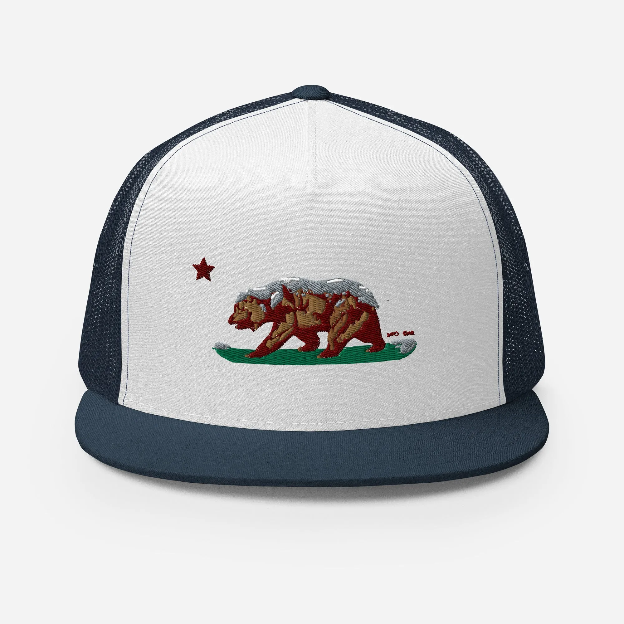 Goldie the CA Grizzly Trucker Cap