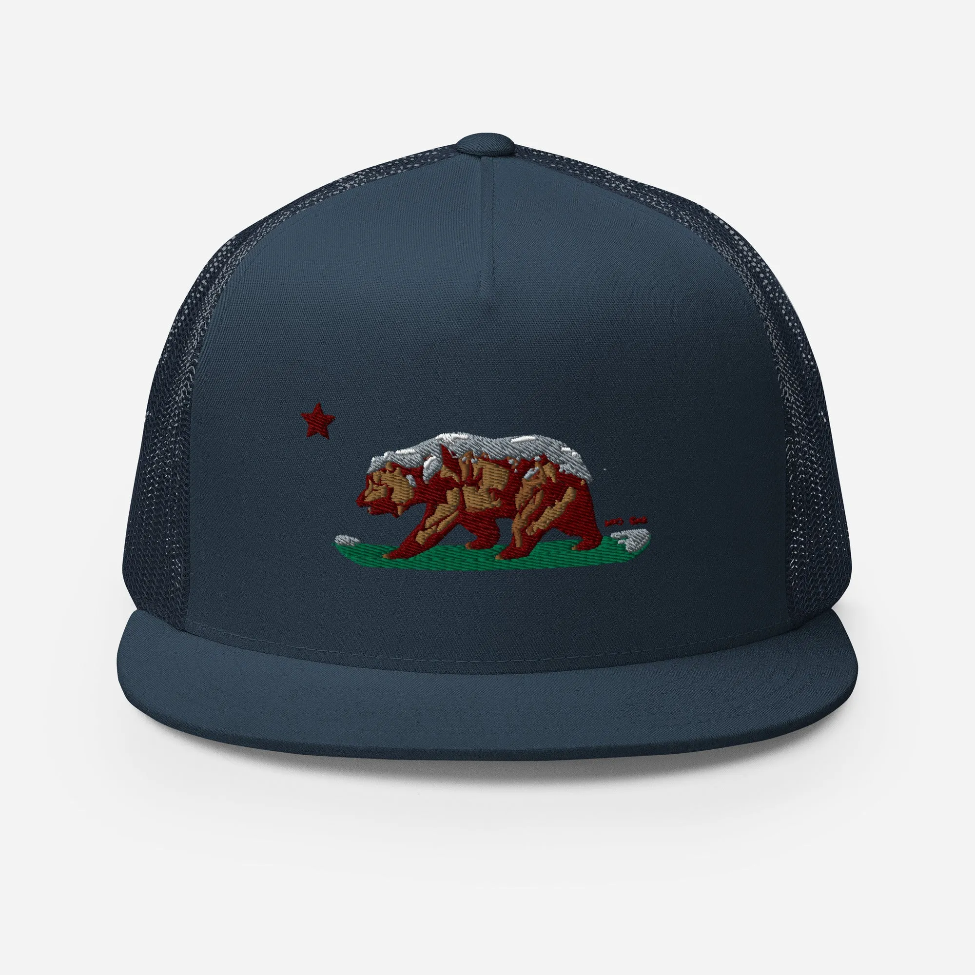 Goldie the CA Grizzly Trucker Cap