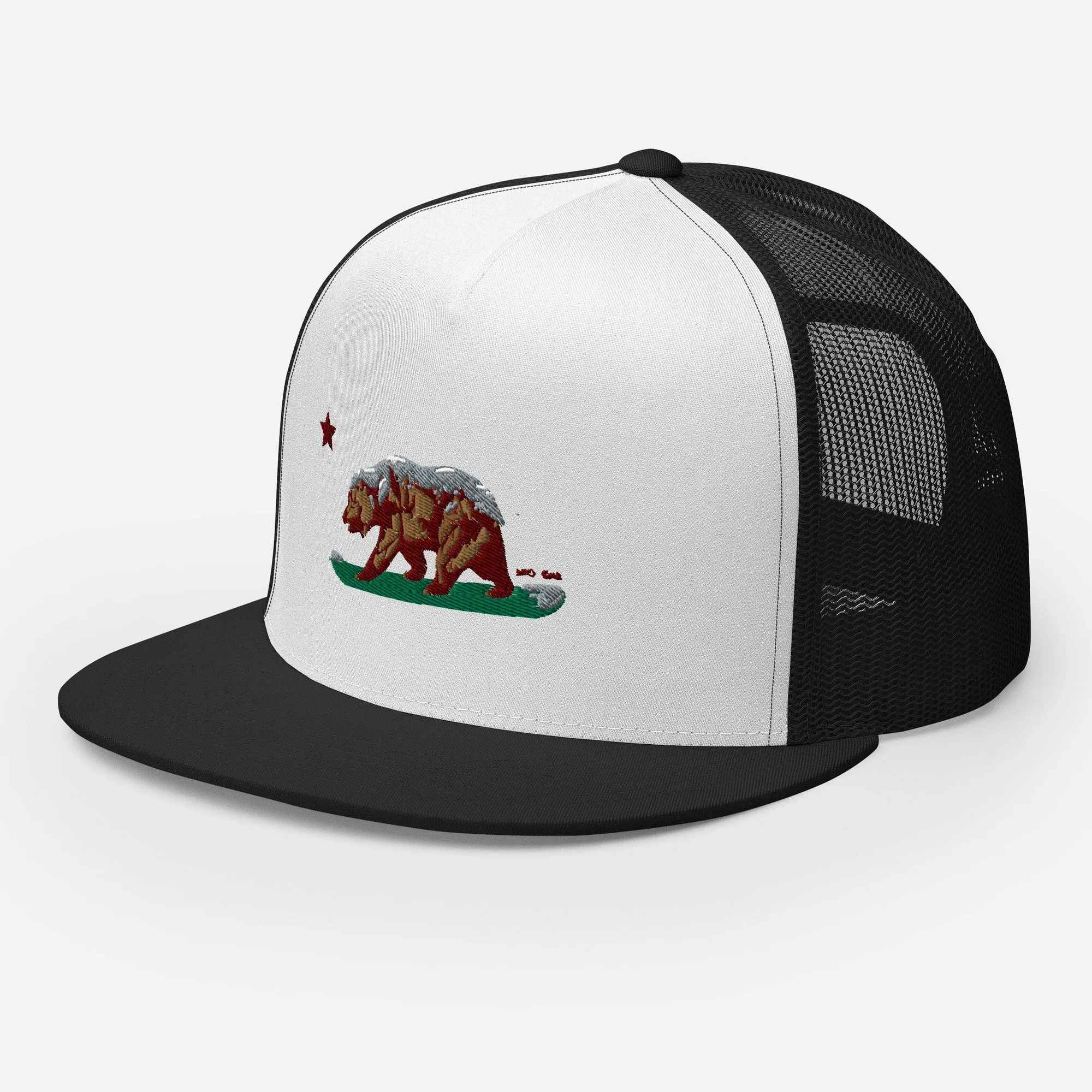 Goldie the CA Grizzly Trucker Cap