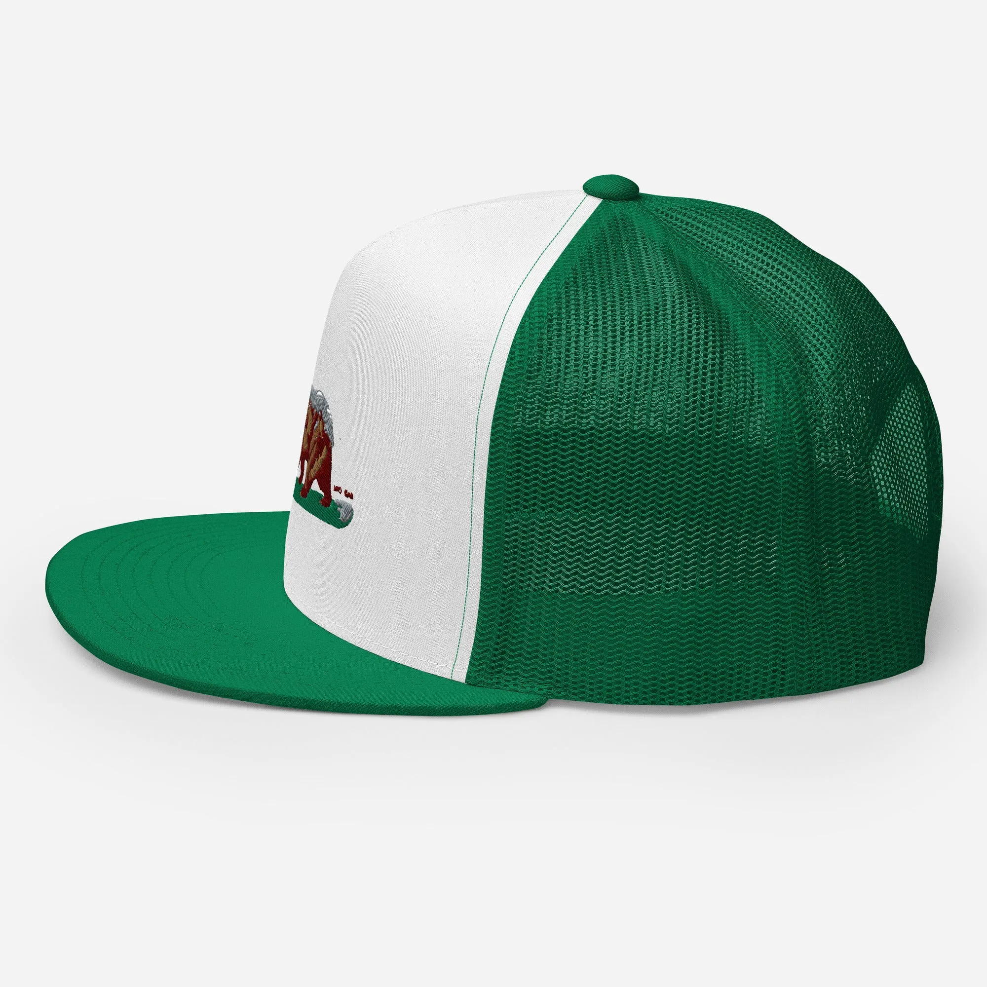 Goldie the CA Grizzly Trucker Cap